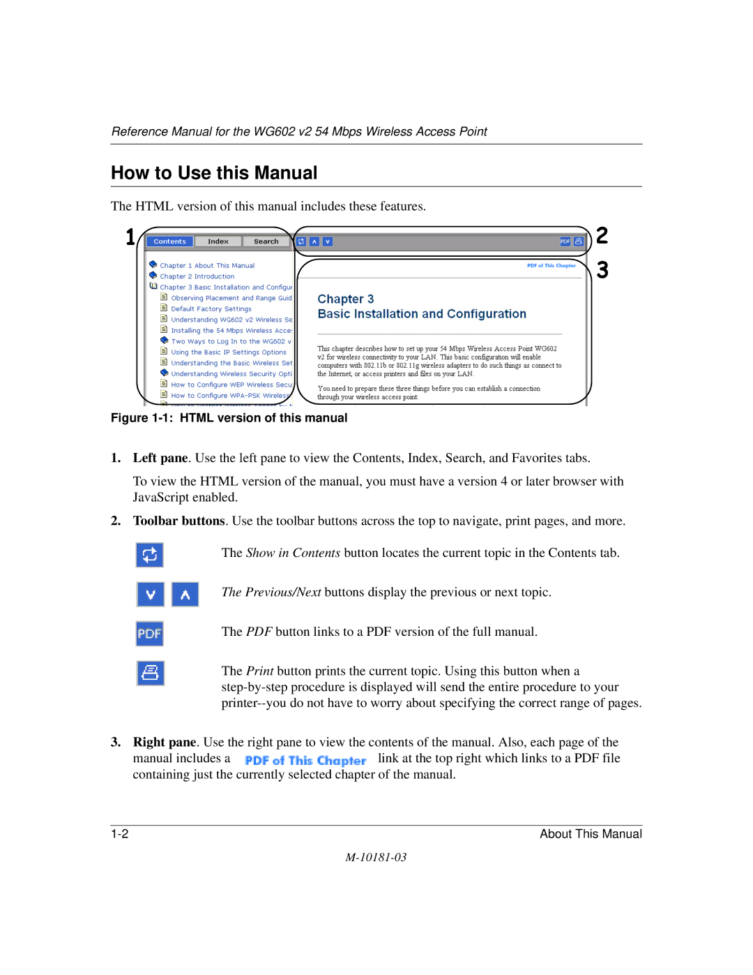 NETGEAR WG602 V2 How to Use this Manual, Html version of this manual 