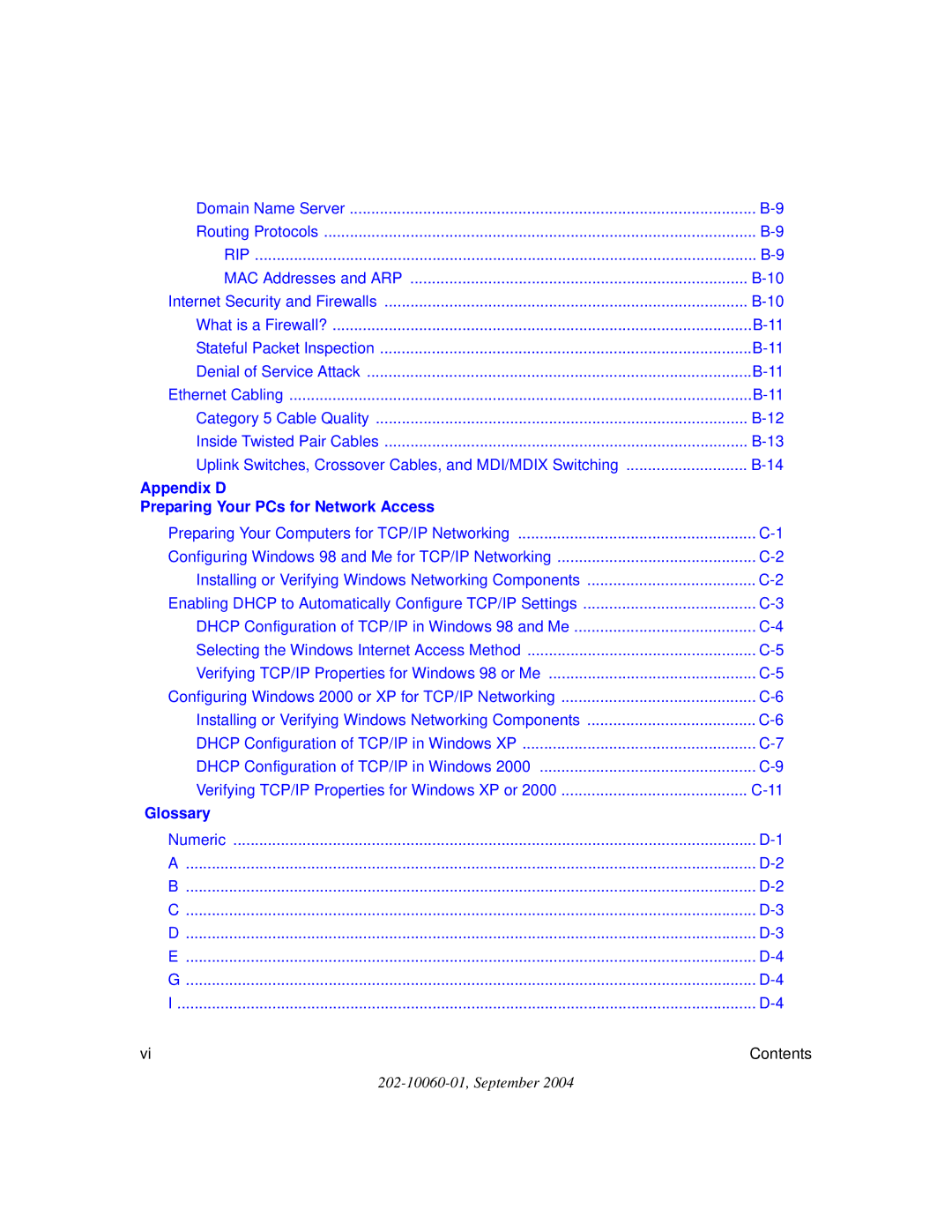 NETGEAR WG602NA manual Glossary 