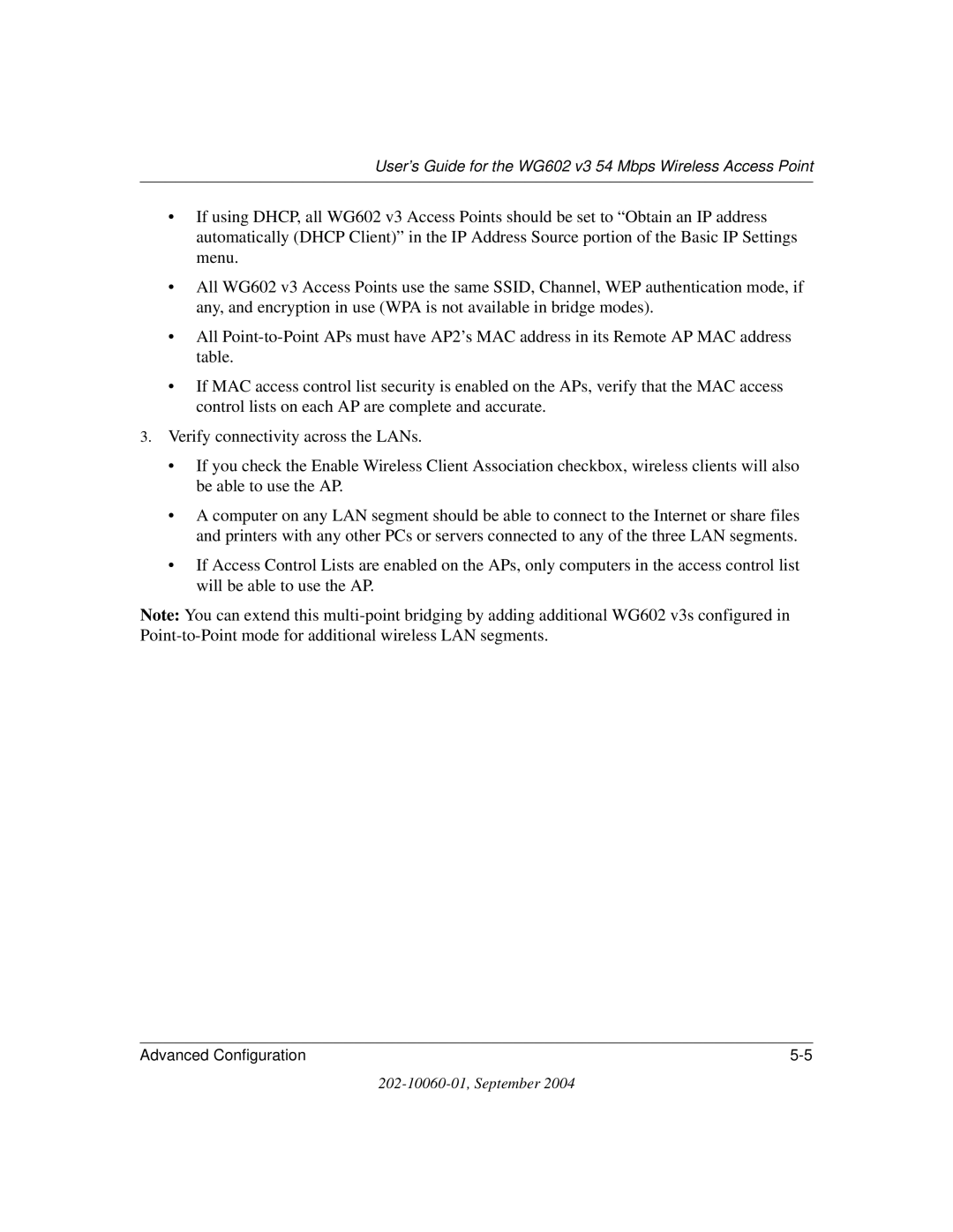 NETGEAR WG602NA manual User’s Guide for the WG602 v3 54 Mbps Wireless Access Point 