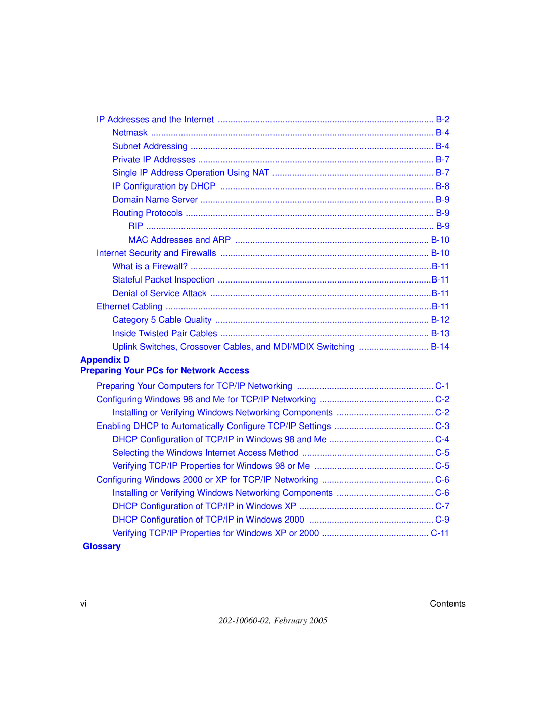 NETGEAR WG602v3 manual Glossary 