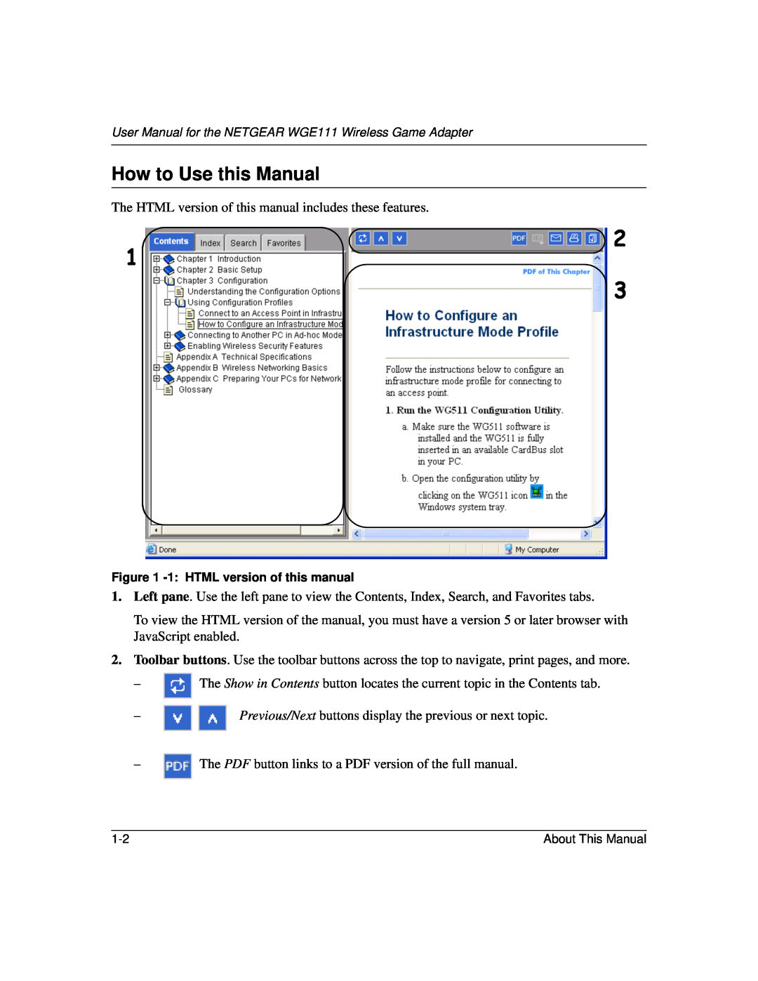 NETGEAR WGE111 user manual How to Use this Manual 