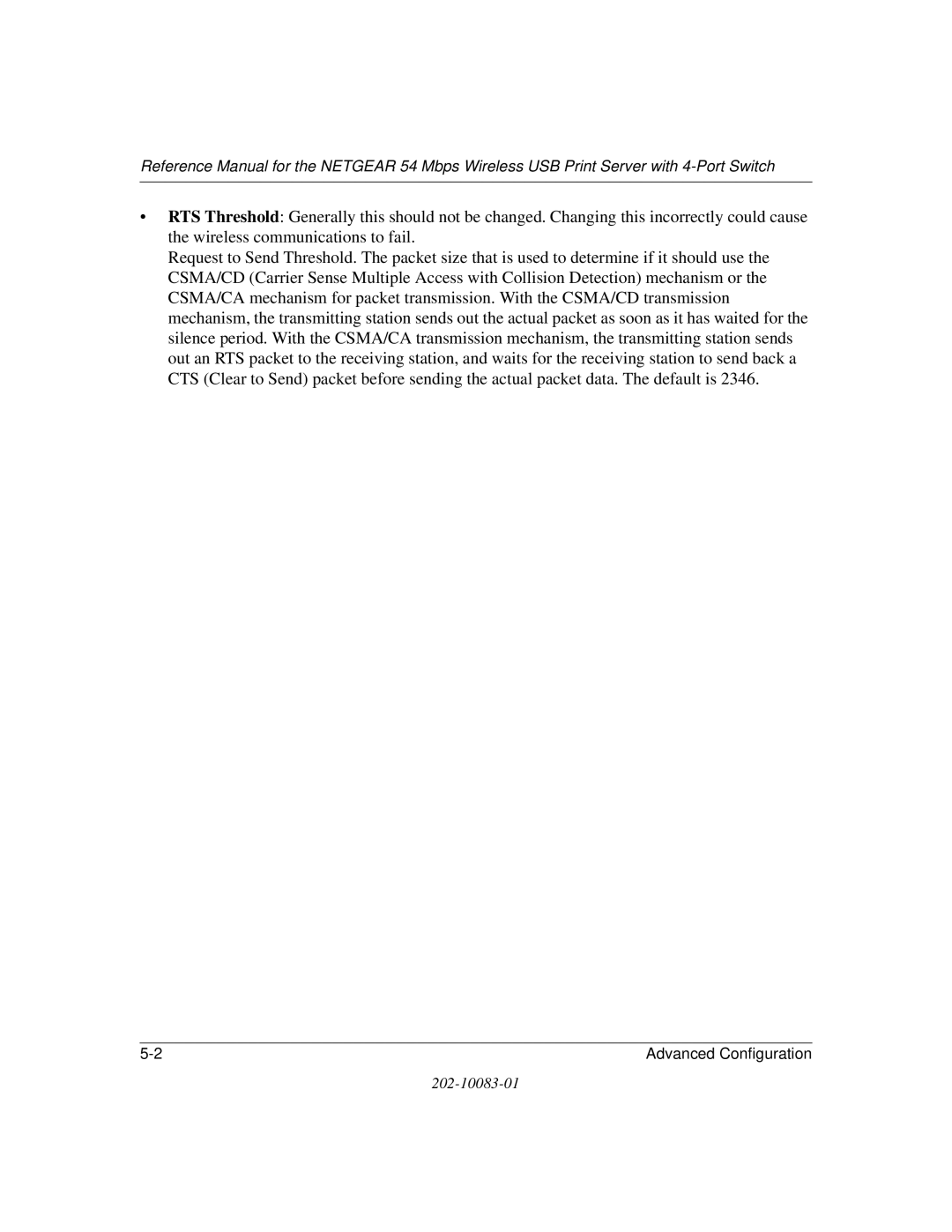 NETGEAR WGPS606 manual Advanced Configuration 