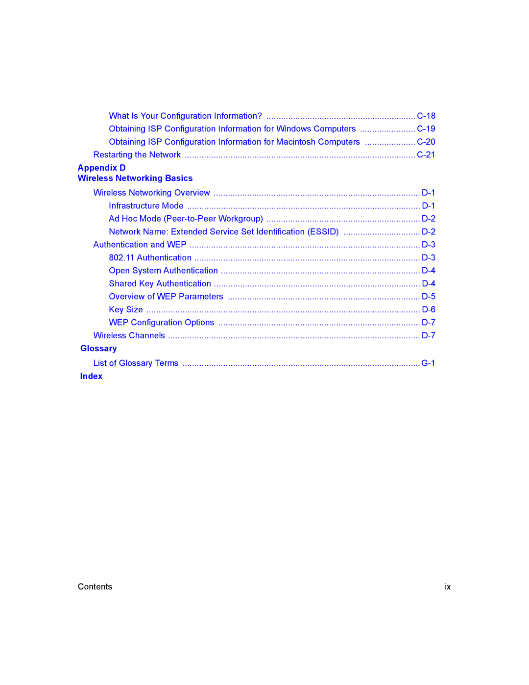 NETGEAR NTGWGR614 manual Glossary 