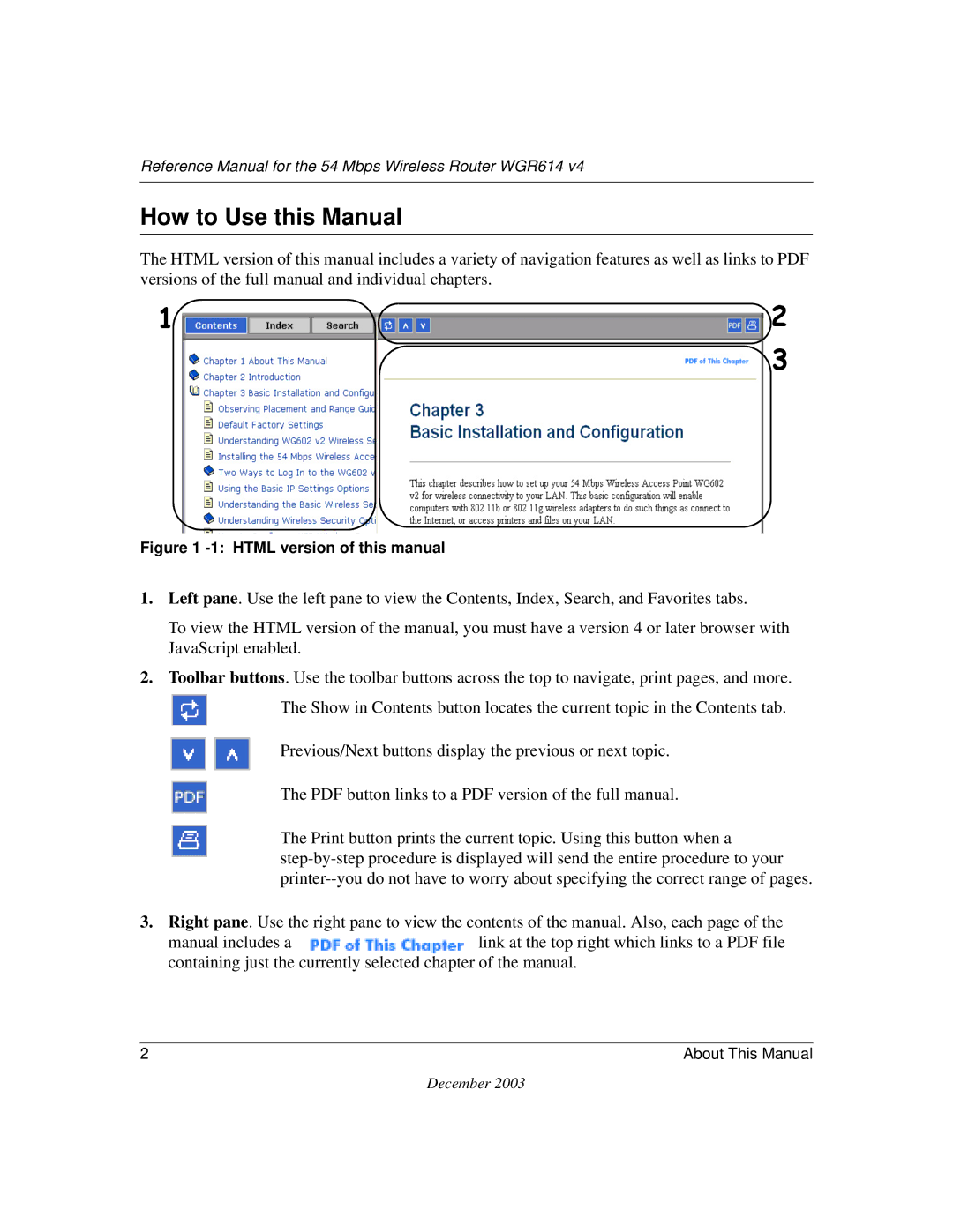 NETGEAR WGR614 v4 How to Use this Manual, Html version of this manual 