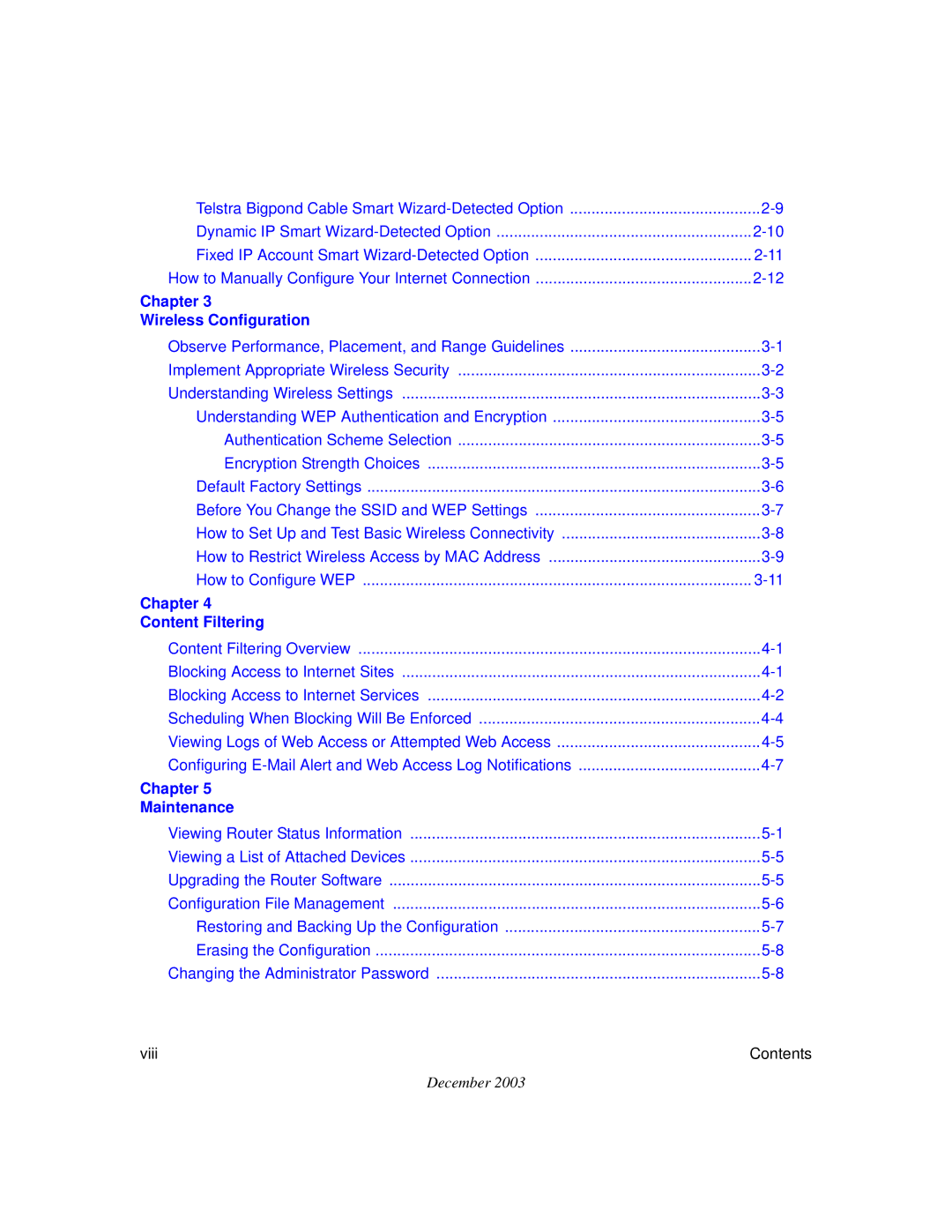 NETGEAR WGR614 v4 manual Chapter Wireless Configuration 