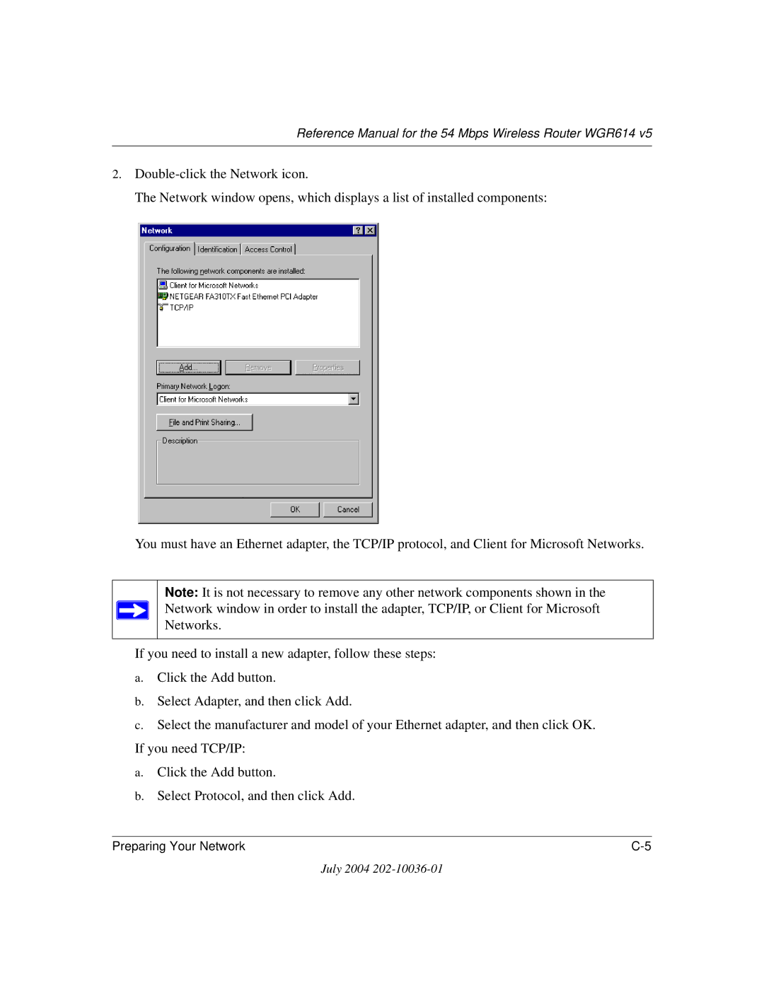 NETGEAR WGR614 v5 manual Reference Manual for the 54 Mbps Wireless Router WGR614 