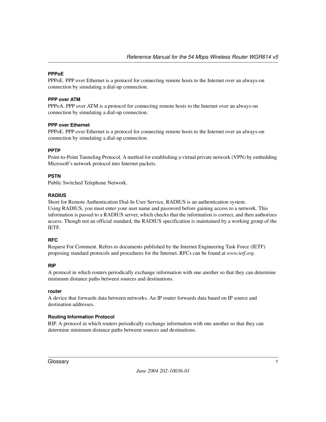 NETGEAR WGR614 v5 manual Public Switched Telephone Network 