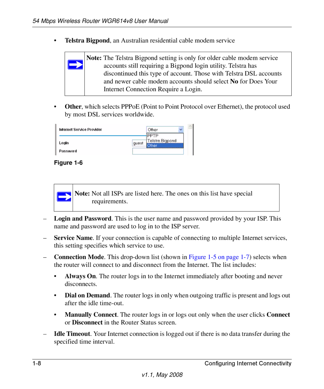 NETGEAR WGR614 v8 manual V1.1, May 