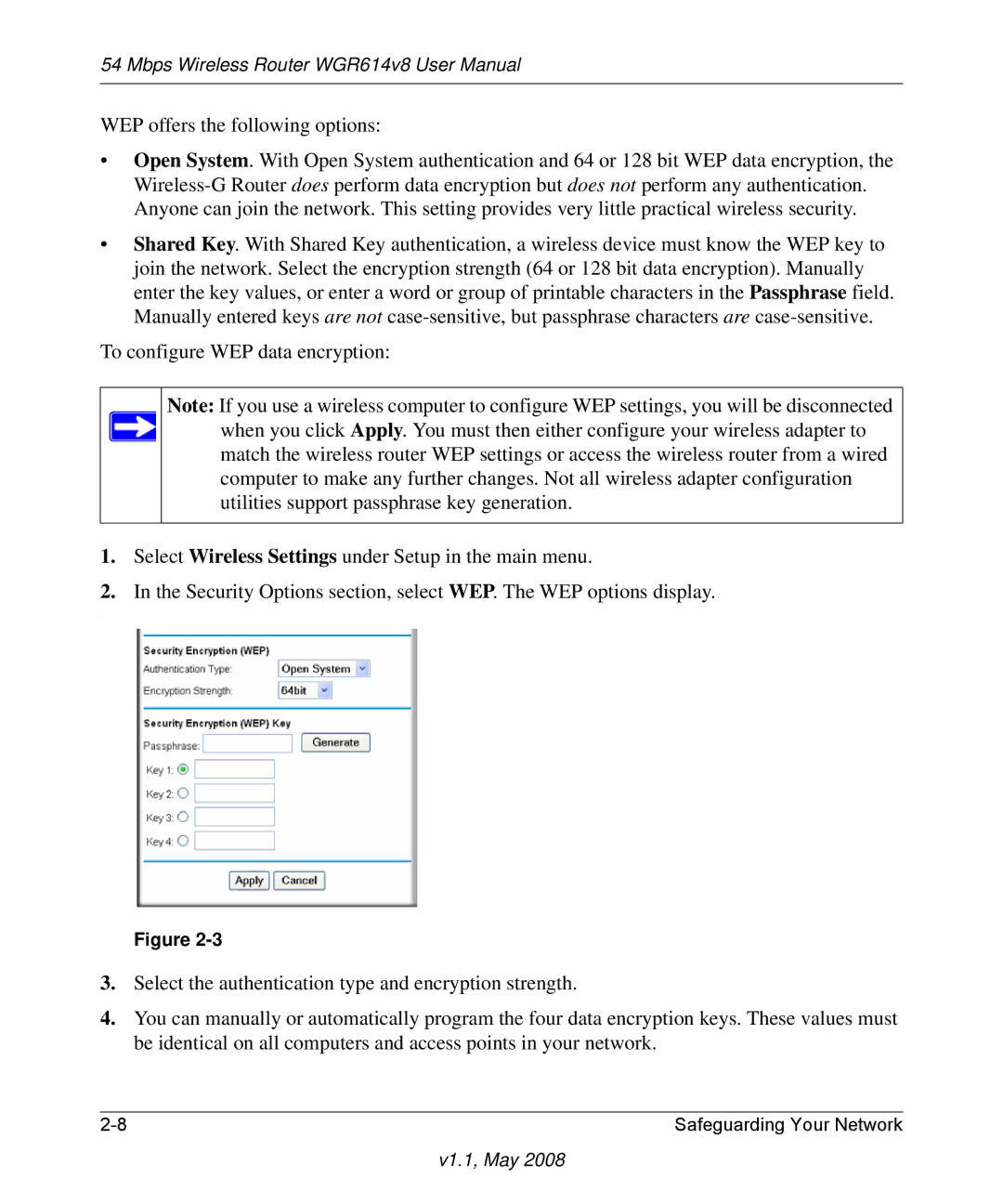 NETGEAR WGR614 v8 manual V1.1, May 