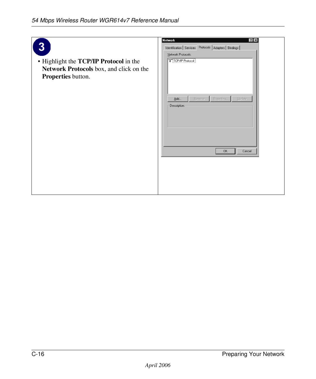 NETGEAR manual Mbps Wireless Router WGR614v7 Reference Manual 