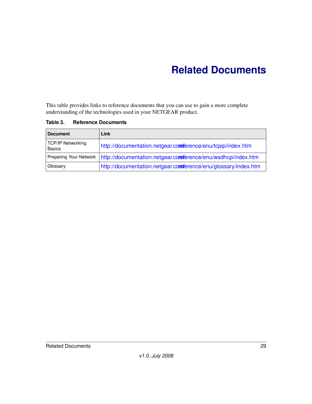 NETGEAR WGR614v9 manual Related Documents 