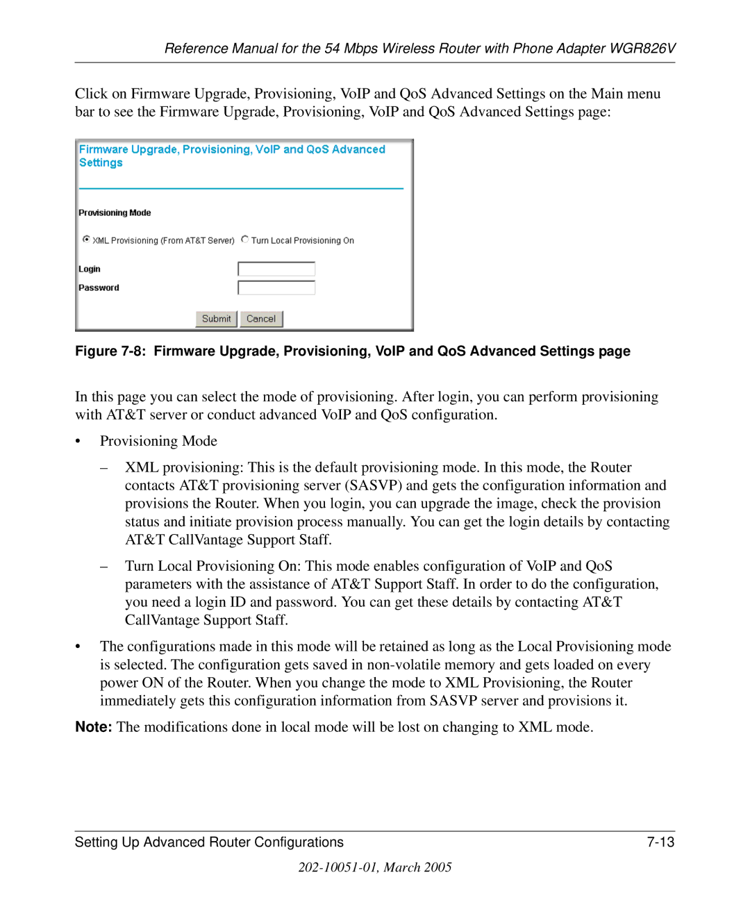 NETGEAR WGR826V manual Setting Up Advanced Router Configurations 