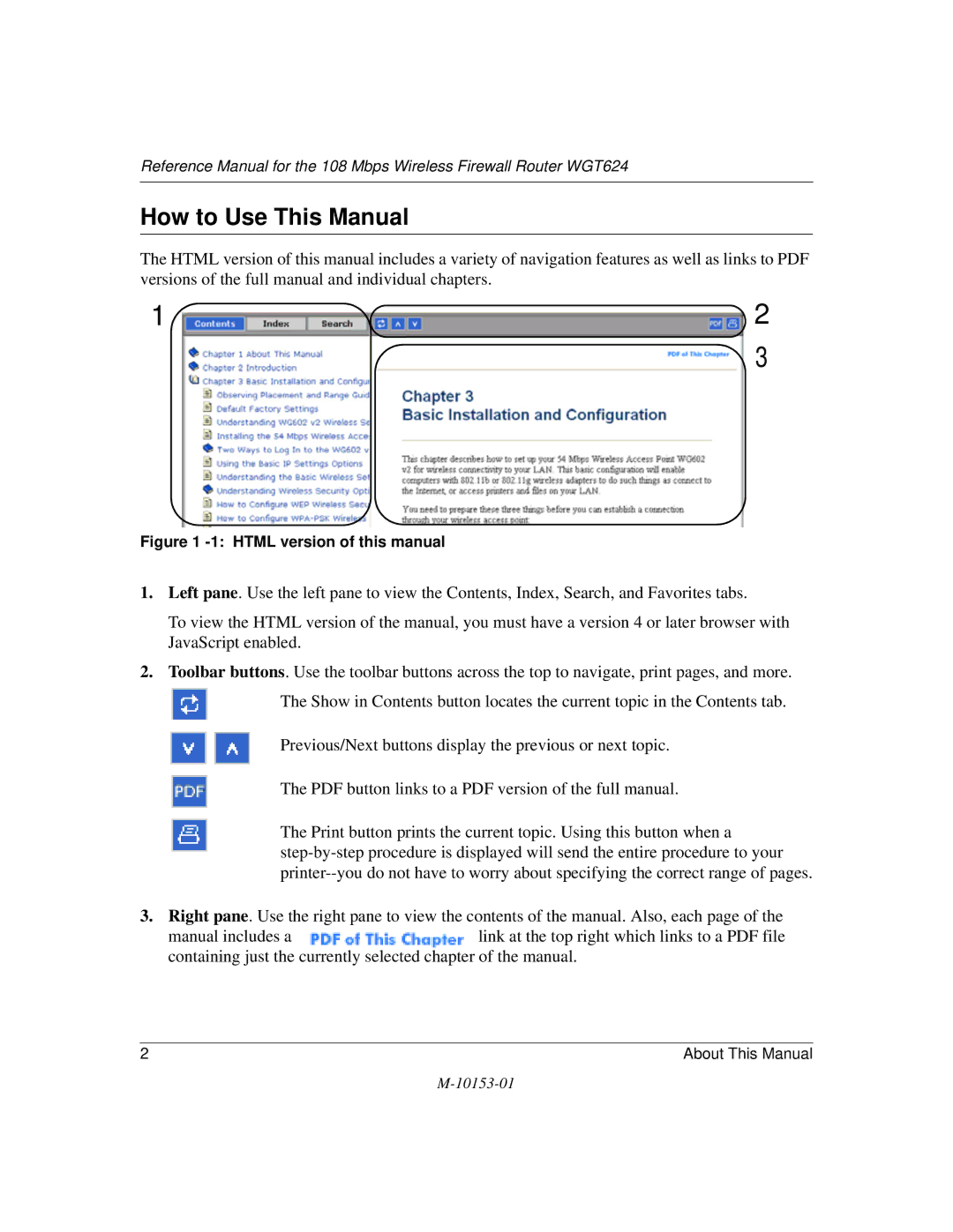 NETGEAR WGT624 How to Use This Manual, Html version of this manual 