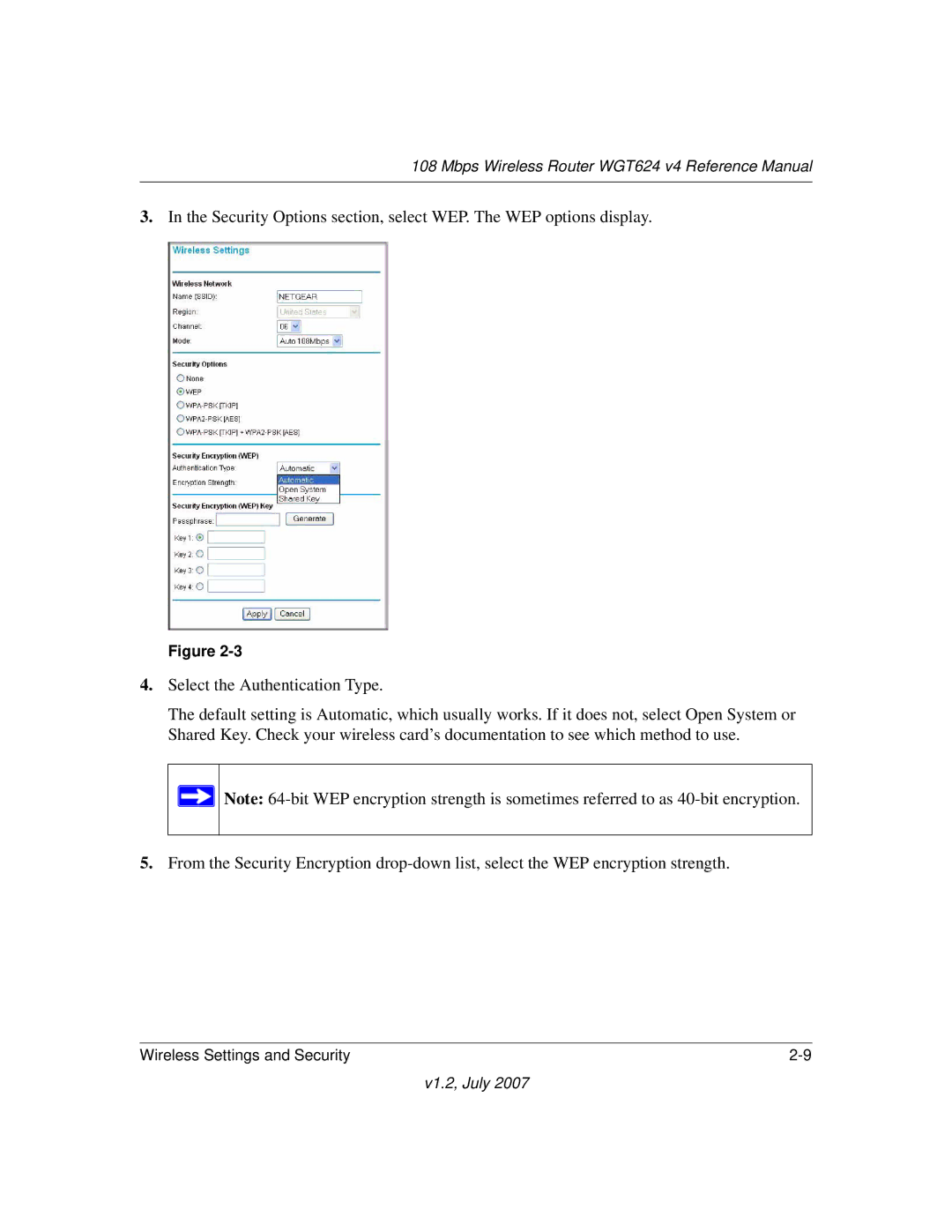 NETGEAR manual Mbps Wireless Router WGT624 v4 Reference Manual 