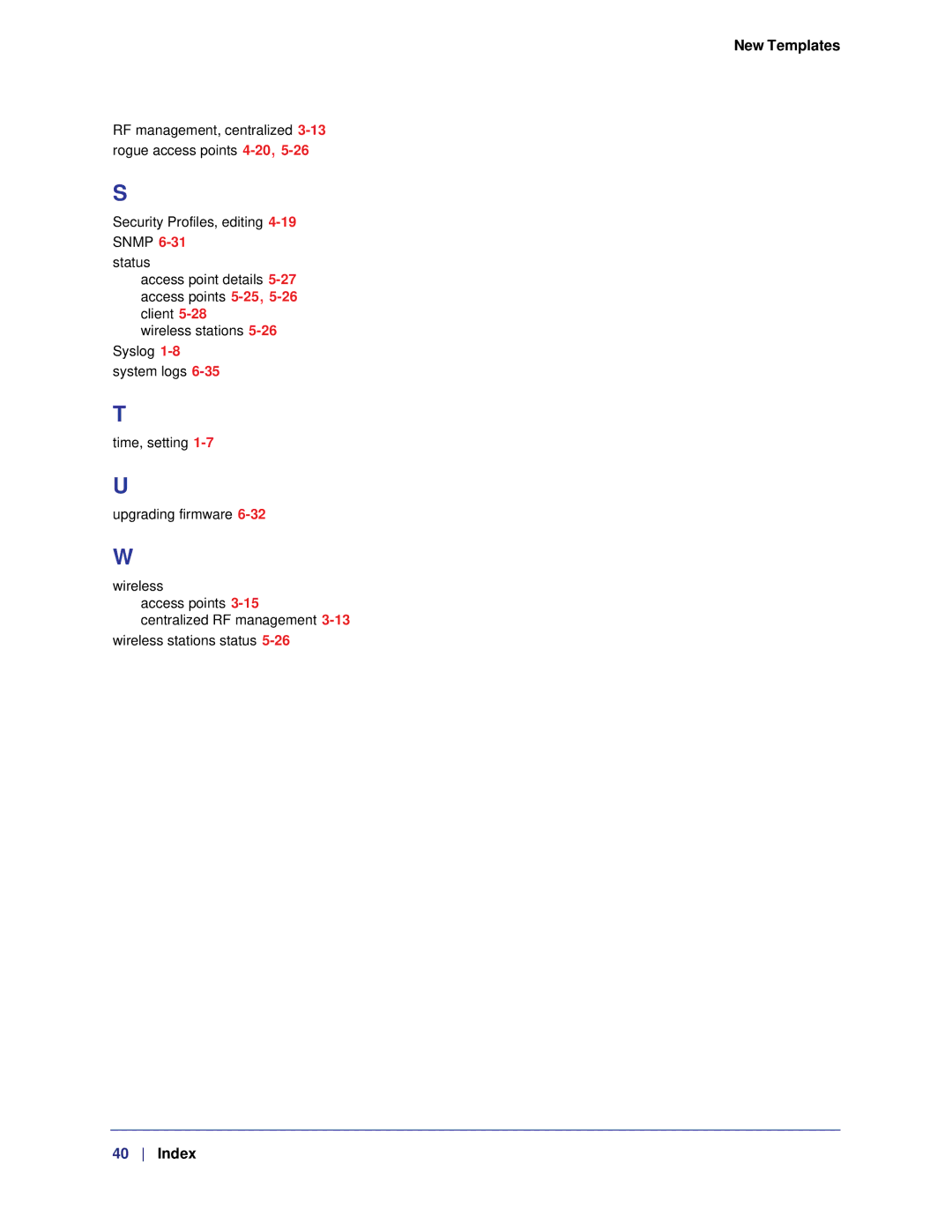 NETGEAR WMS105-10000S user manual Index 