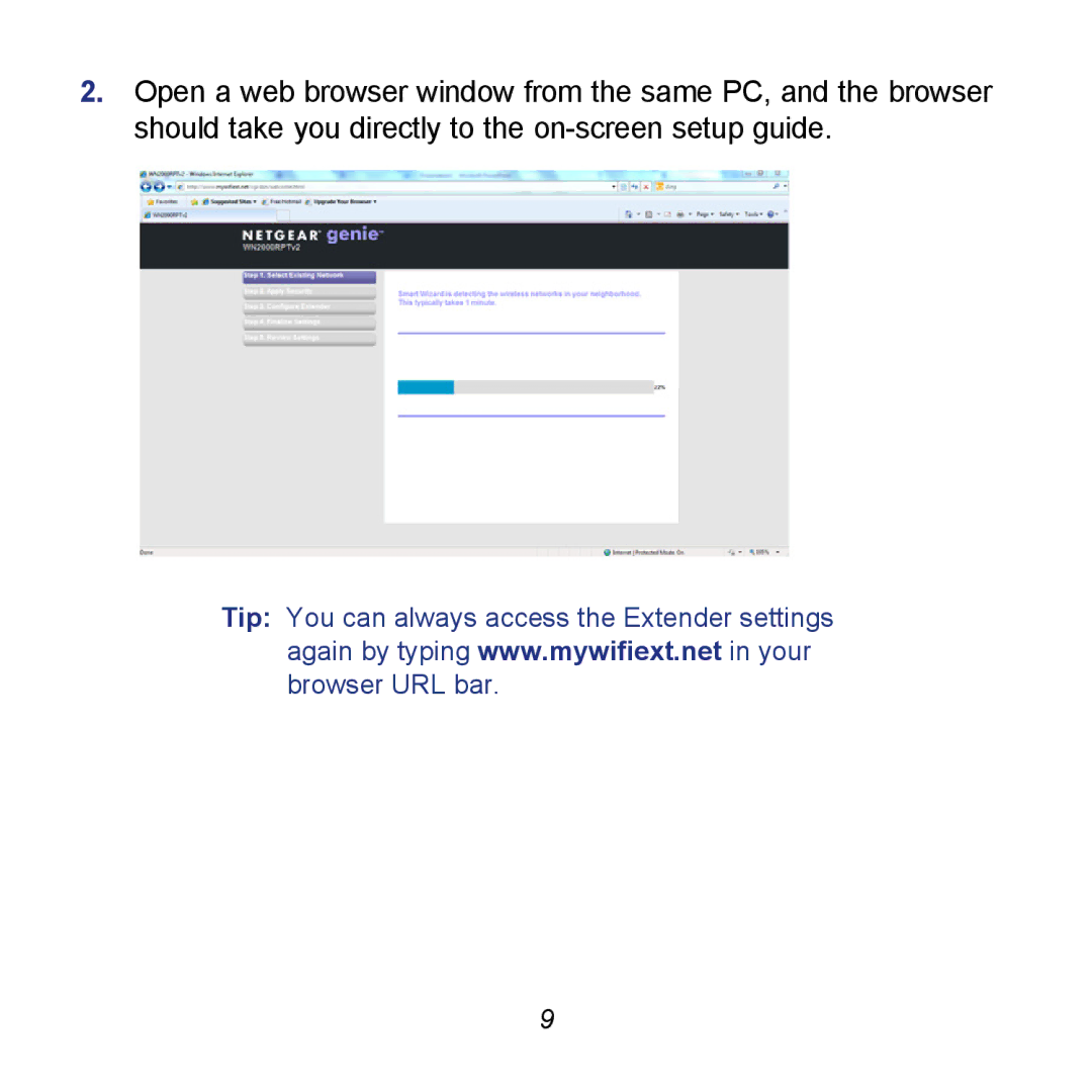 NETGEAR WN2000RPTv2 manual 