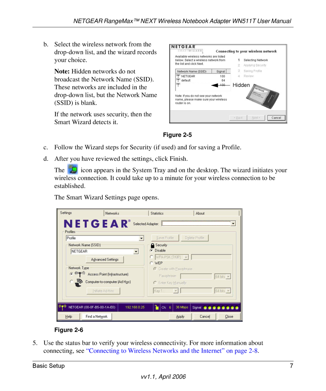 NETGEAR WN511T user manual Vv1.1, April 