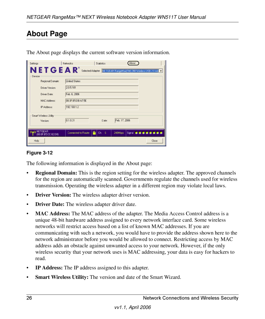 NETGEAR WN511T user manual About 