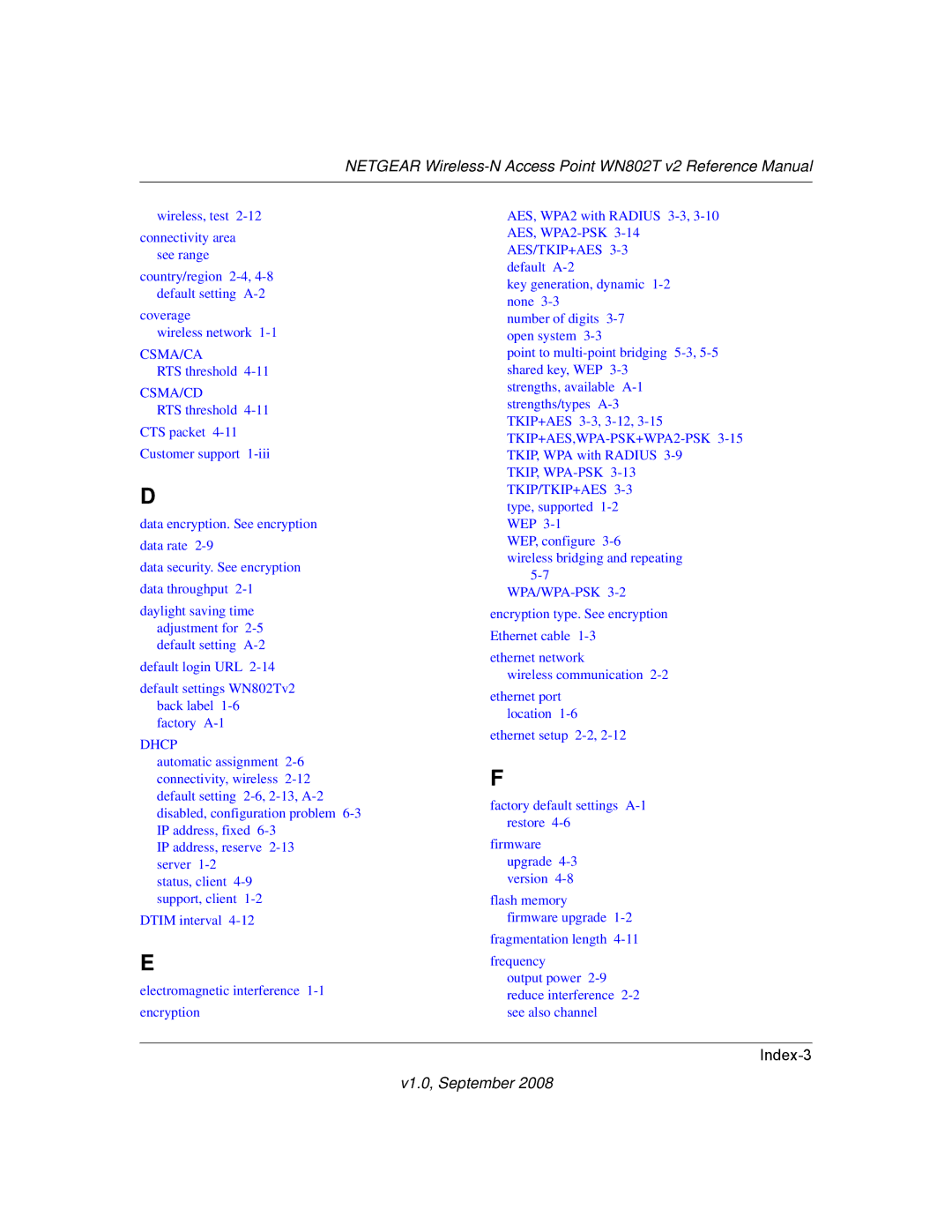 NETGEAR manual Netgear Wireless-NAccess Point WN802T v2 Reference Manual 