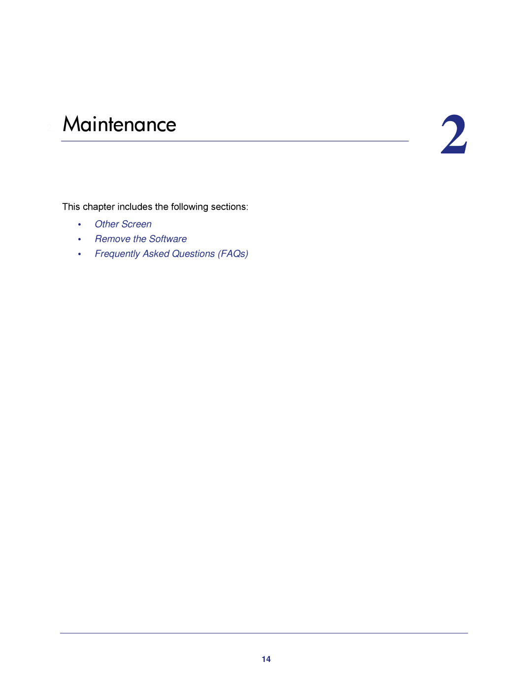 NETGEAR WNA3100M user manual Maintenance 