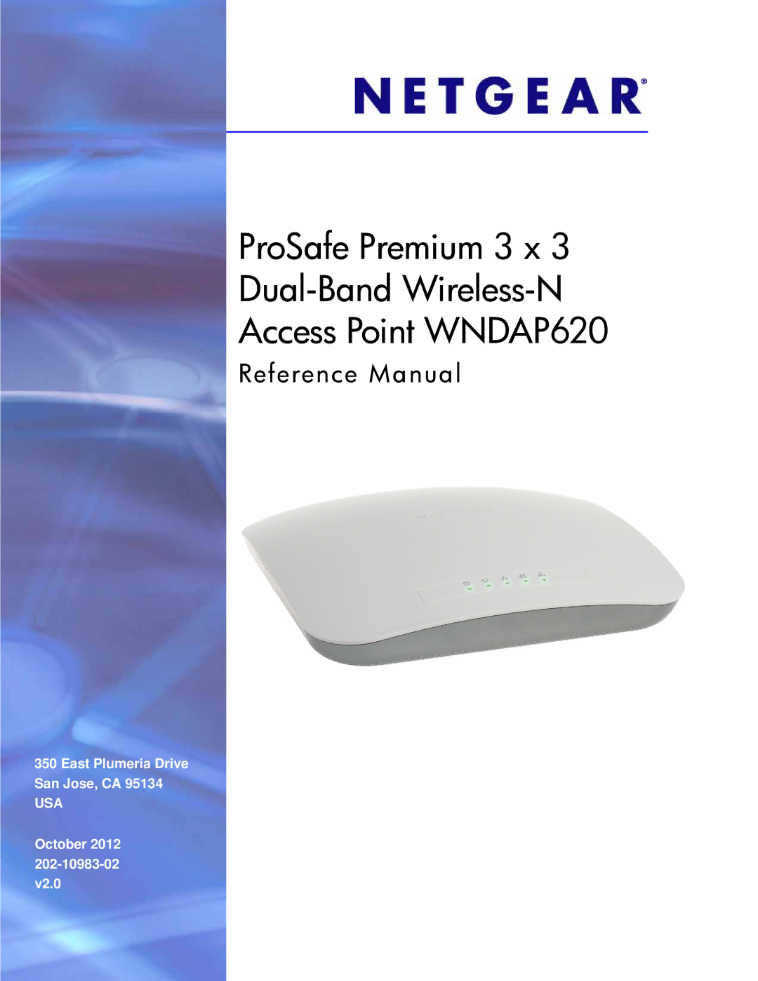 NETGEAR WNDAP620 manual Reference Manual 