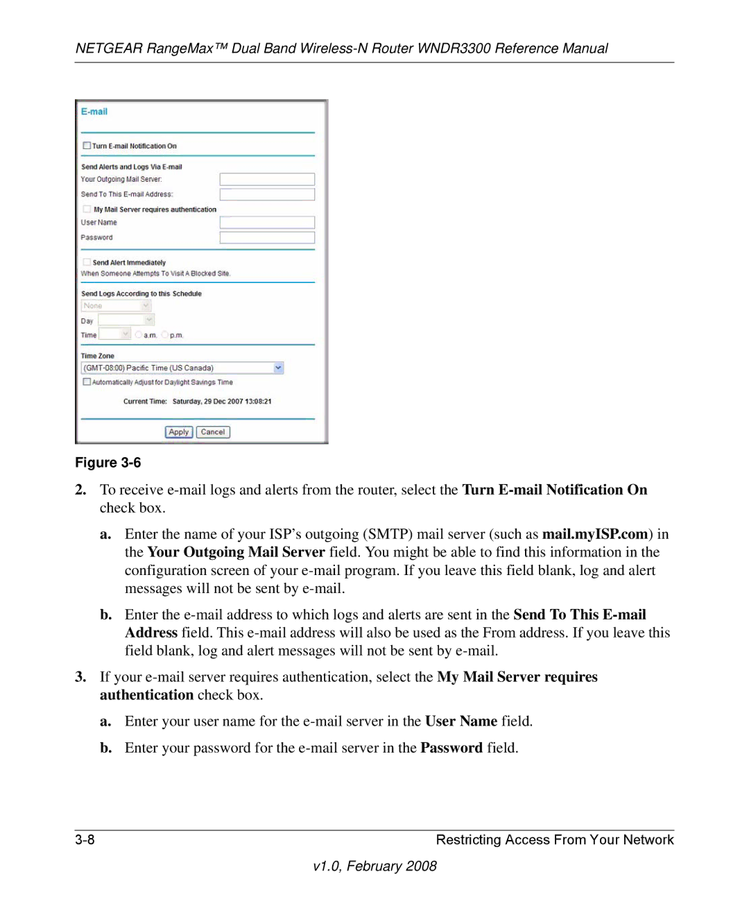 NETGEAR WNDR3300 manual V1.0, February 