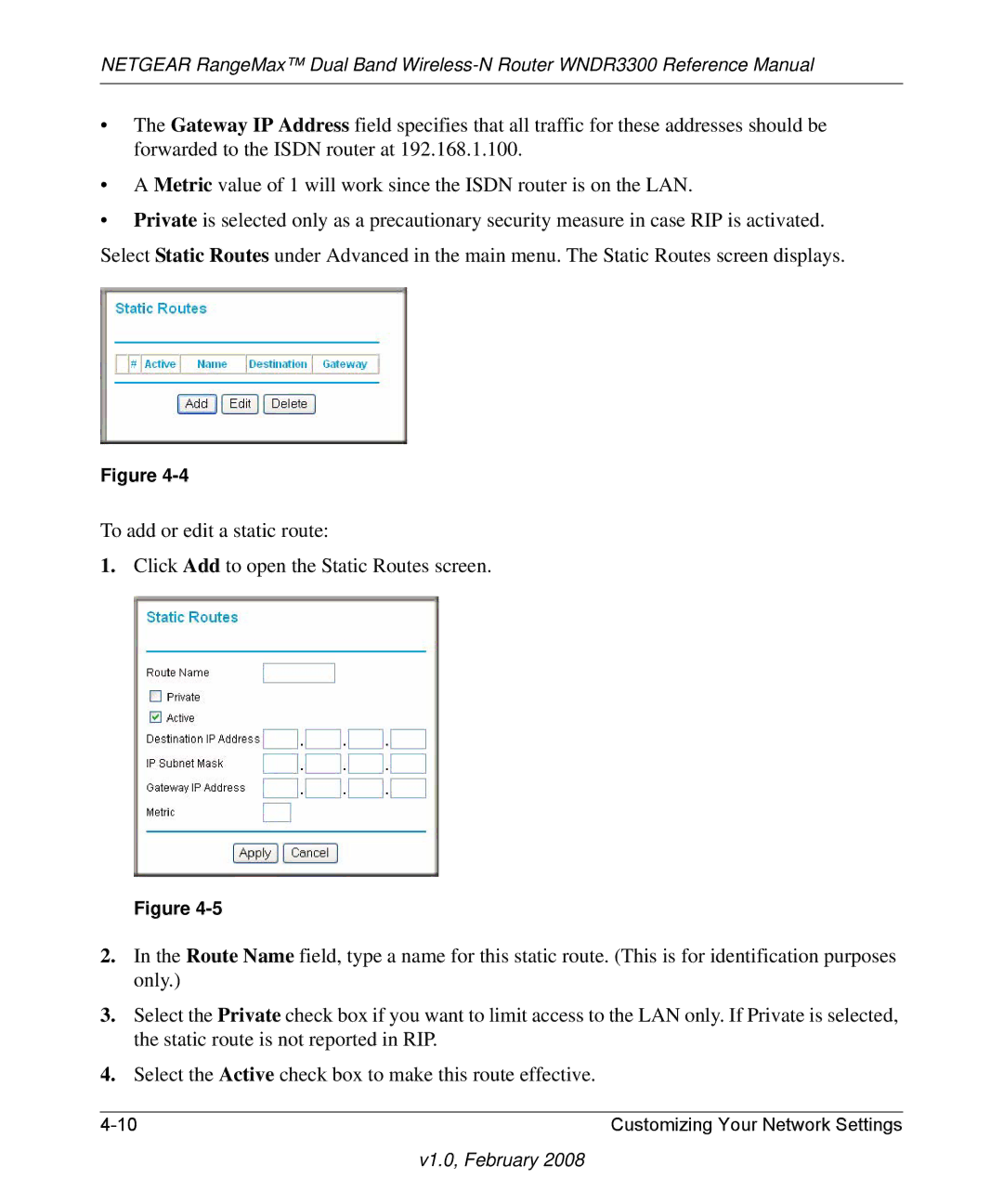 NETGEAR WNDR3300 manual V1.0, February 