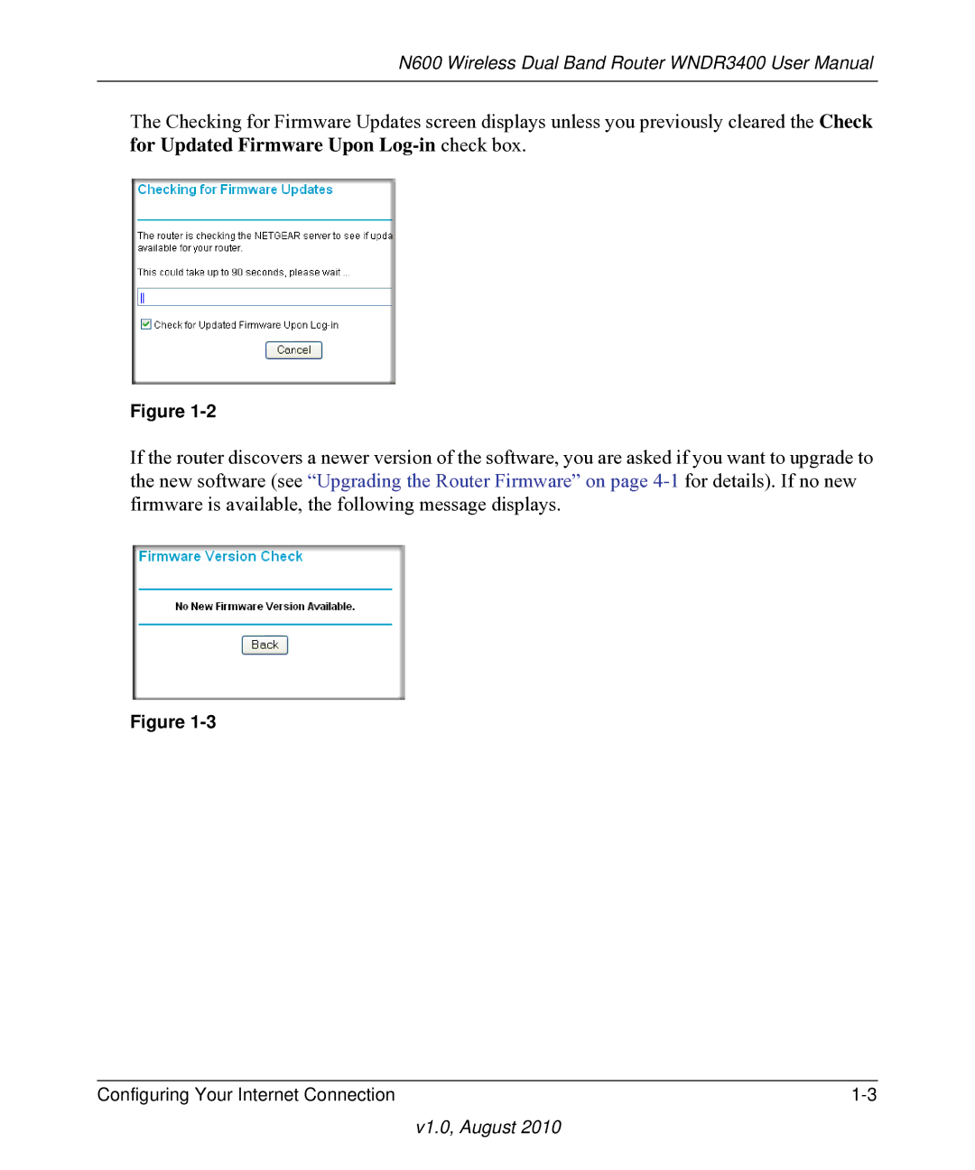 NETGEAR WNDR3400 user manual V1.0, August 