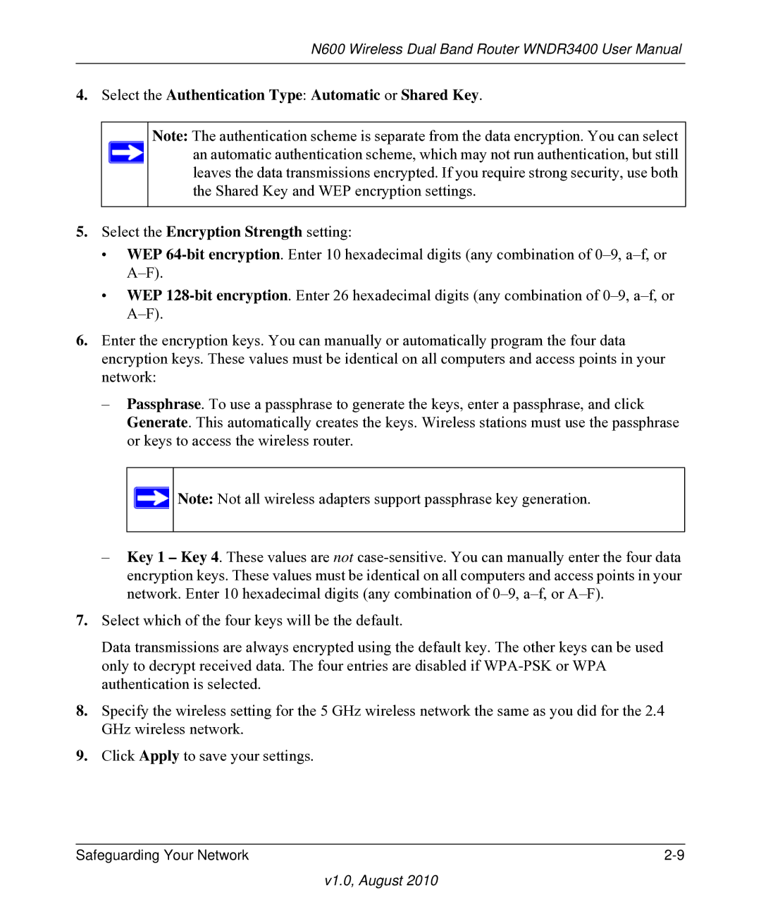 NETGEAR WNDR3400 user manual V1.0, August 