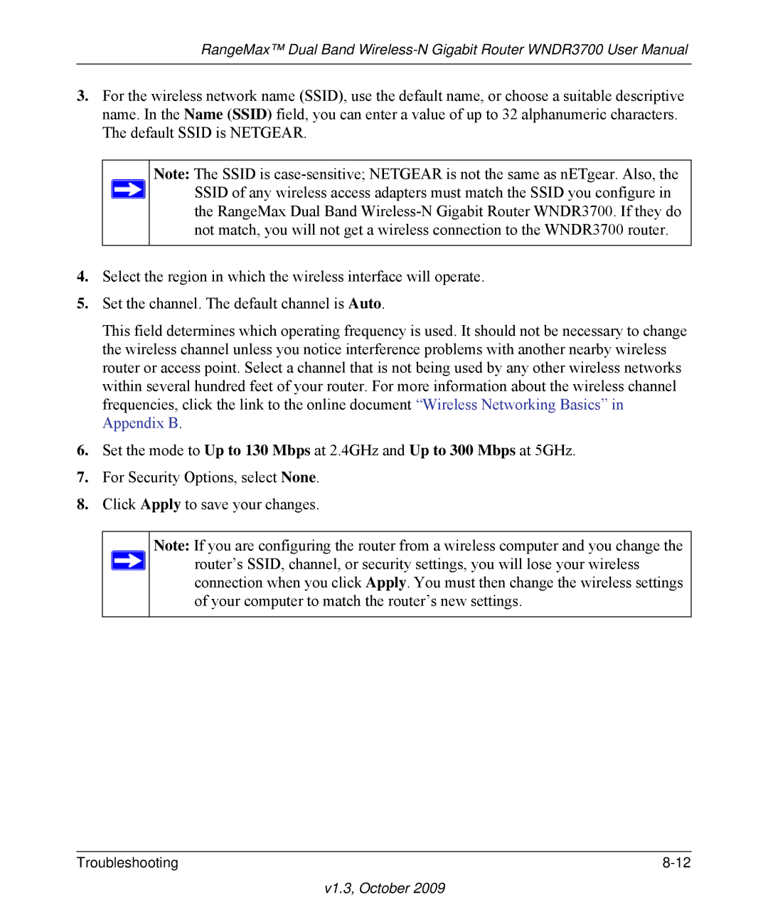 NETGEAR WNDR3700-100NAS user manual V1.3, October 