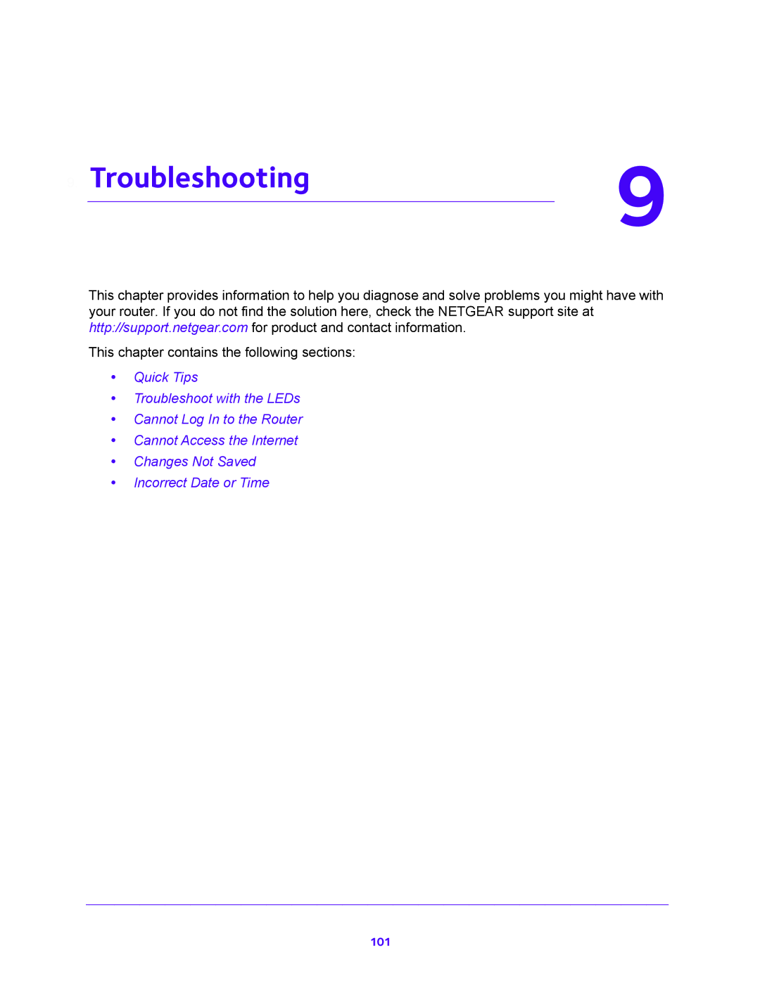 NETGEAR WNDR3700 user manual Troubleshooting 