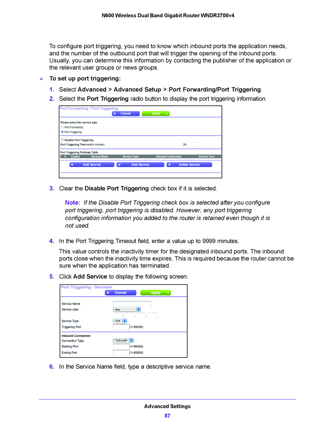 NETGEAR WNDR3700V4 user manual N600 Wireless Dual Band Gigabit Router WNDR3700v4 