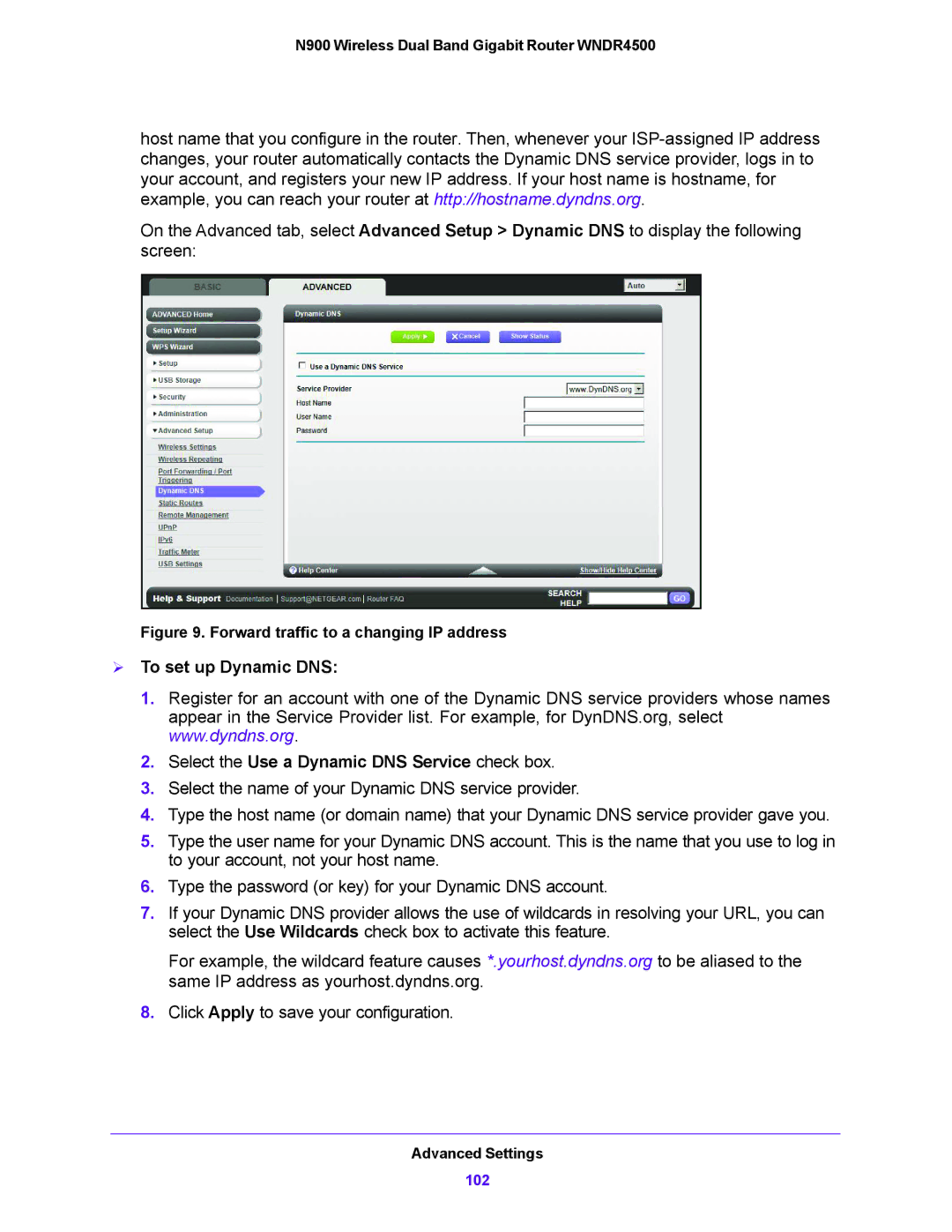 NETGEAR WNDR4500 user manual 102 