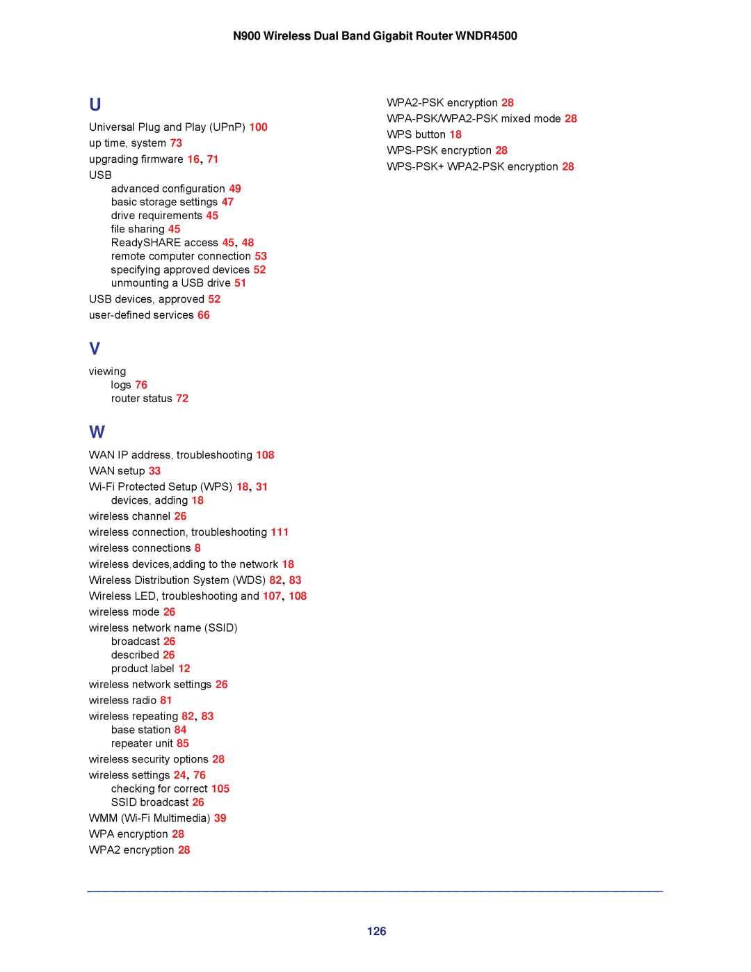 NETGEAR WNDR4500 user manual 126 