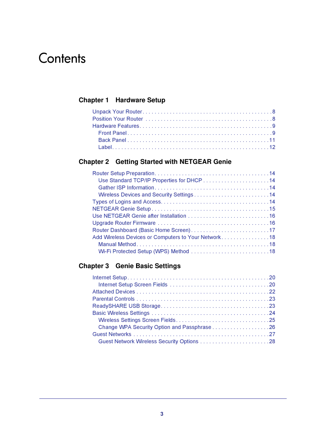 NETGEAR WNDR4500 user manual Contents 