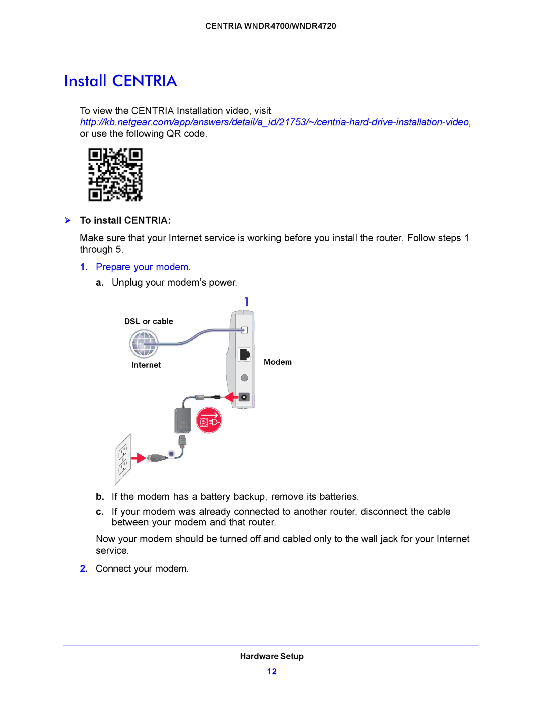 NETGEAR WNDR4700, WNDR4720 user manual Install Centria,  To install Centria 