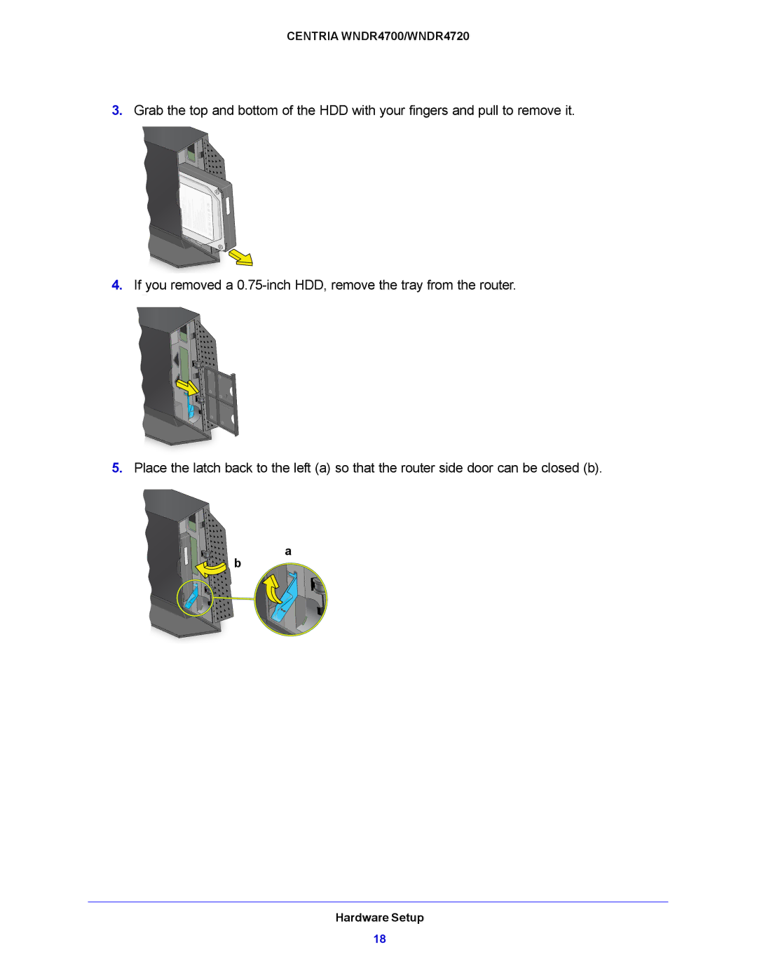 NETGEAR user manual Centria WNDR4700/WNDR4720 