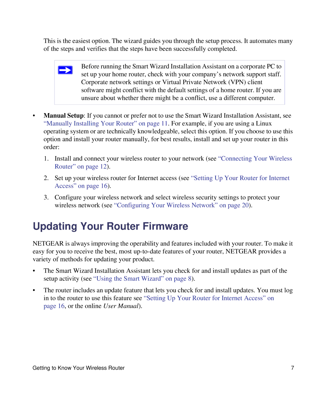 NETGEAR N150, WNR1000 manual Updating Your Router Firmware 