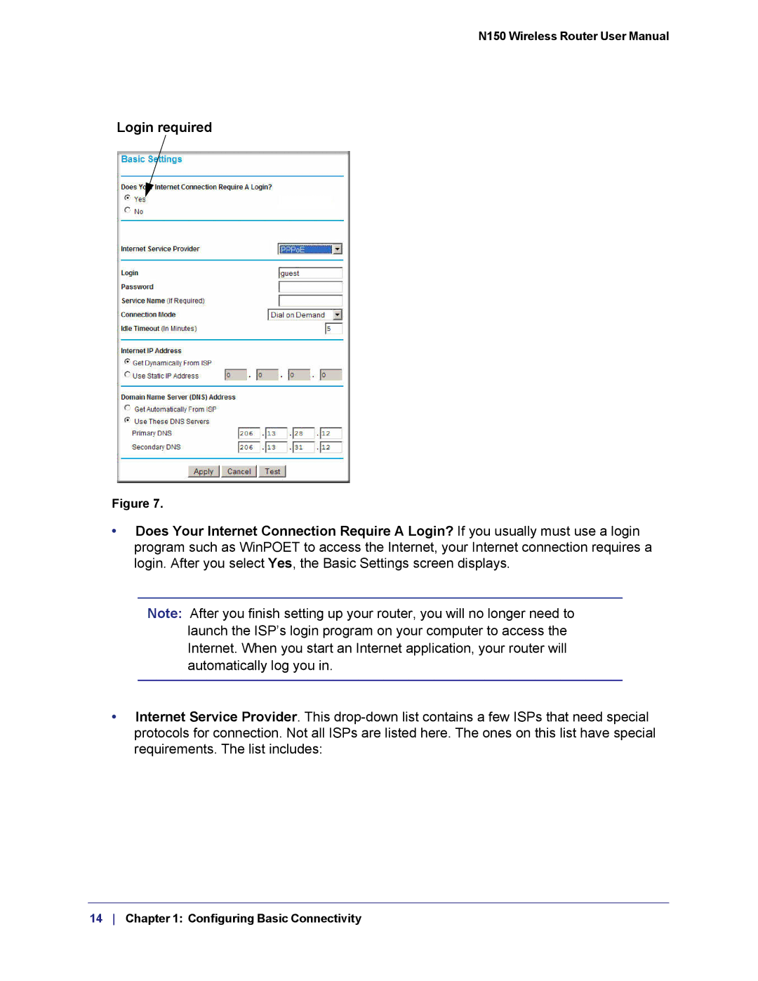 NETGEAR WNR1000v3h2 manual Login required 