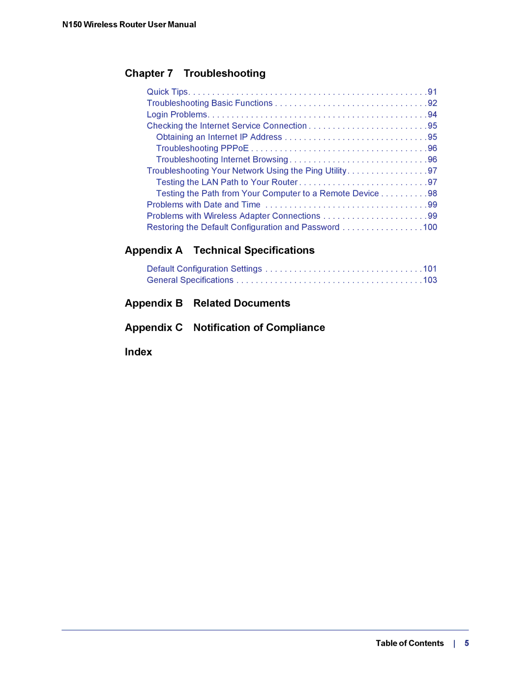 NETGEAR WNR1000v3h2 manual Troubleshooting 