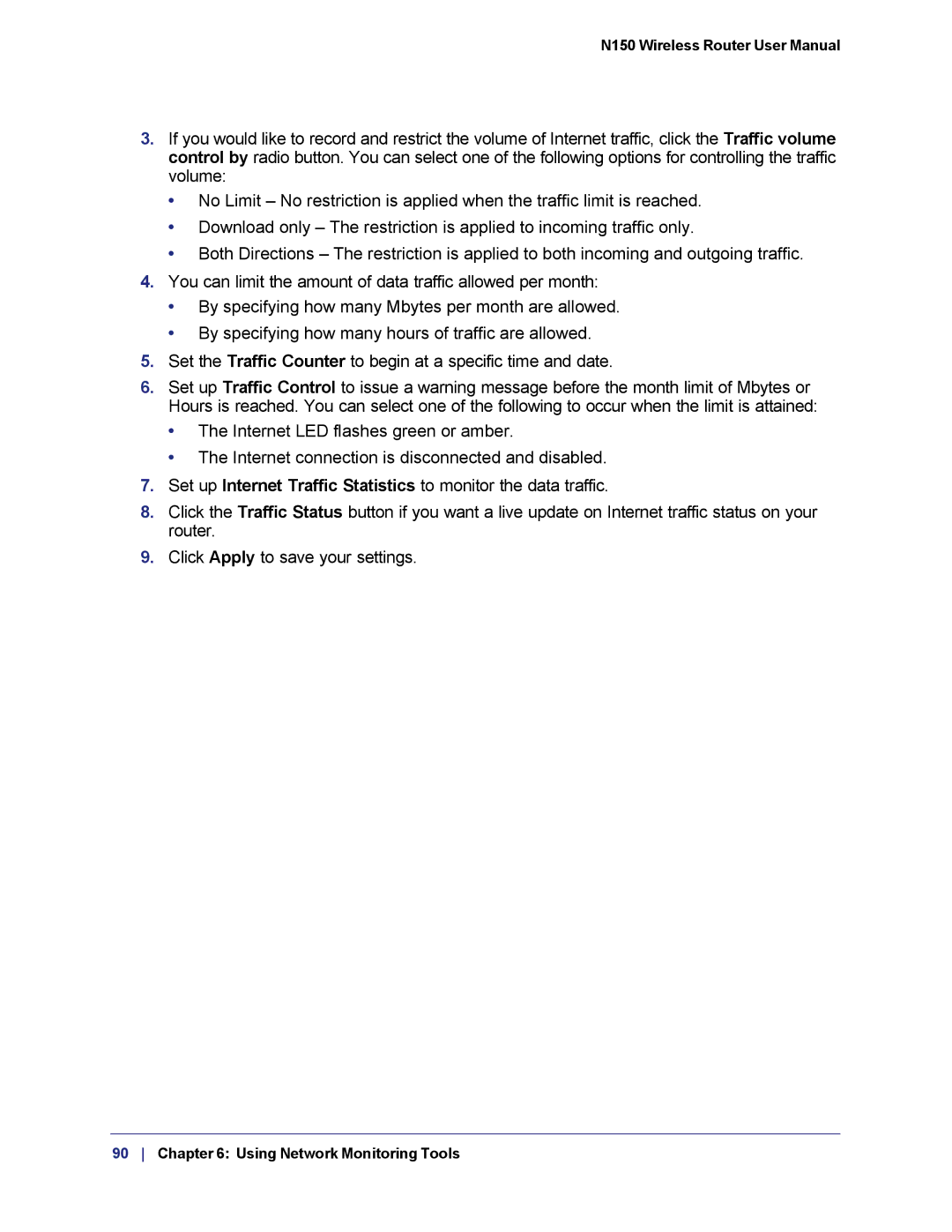 NETGEAR WNR1000v3h2 manual Using Network Monitoring Tools 