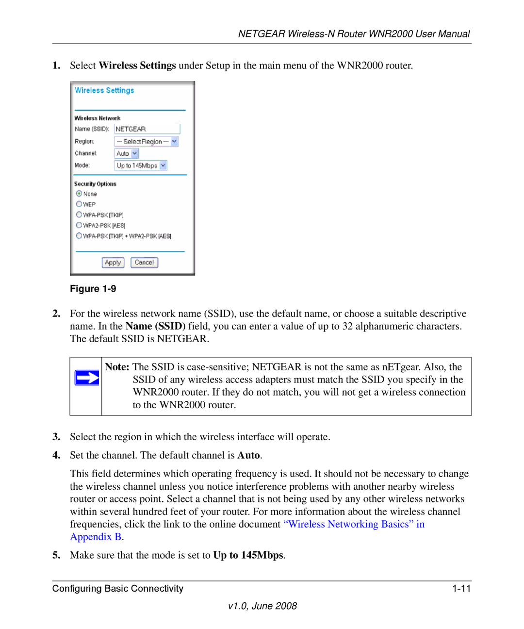 NETGEAR WNR2000-100NAS user manual V1.0, June 