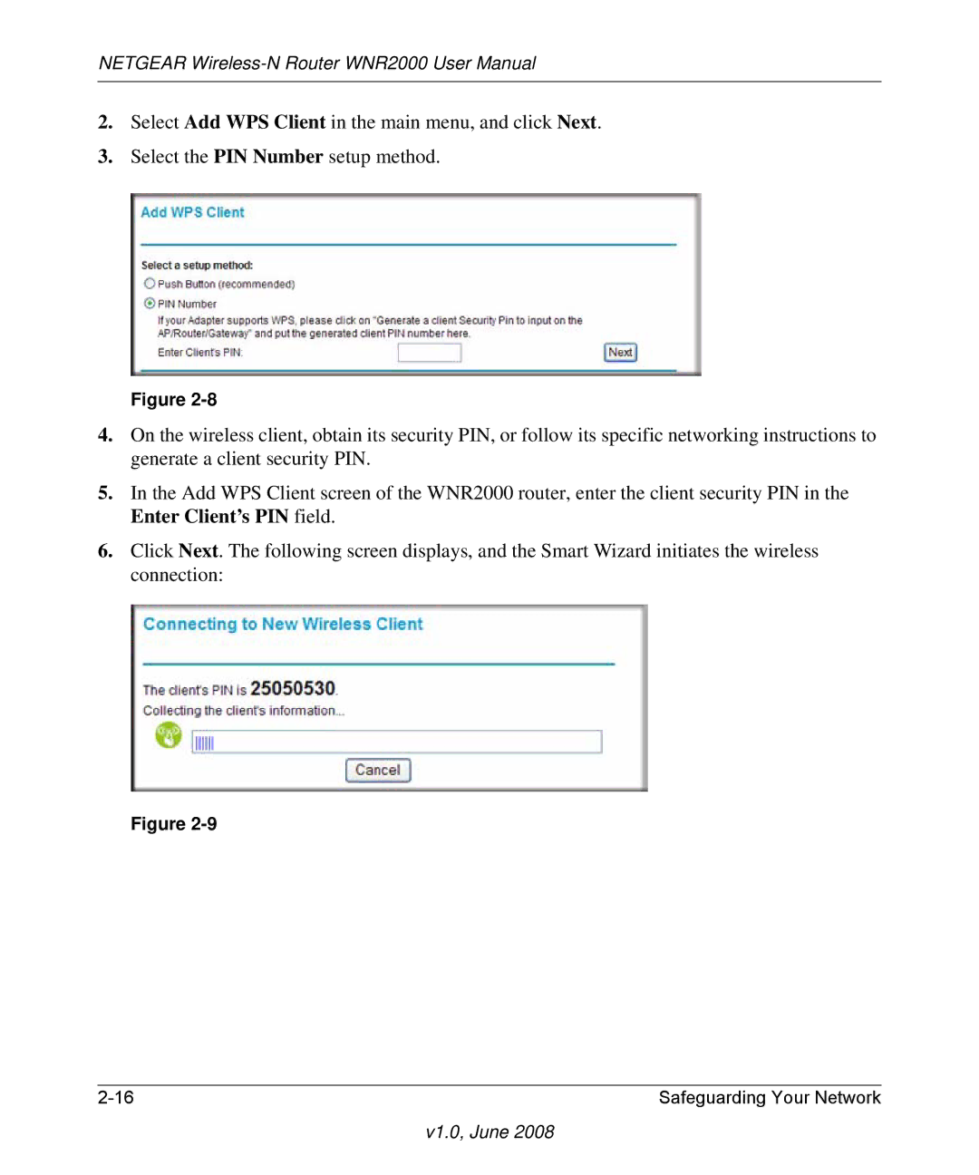 NETGEAR WNR2000-100NAS user manual V1.0, June 