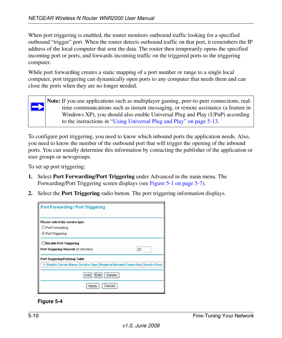 NETGEAR WNR2000-100NAS user manual V1.0, June 