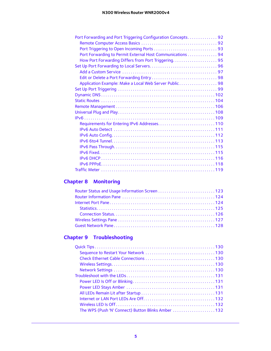 NETGEAR WNR2000-100FSS user manual Monitoring 