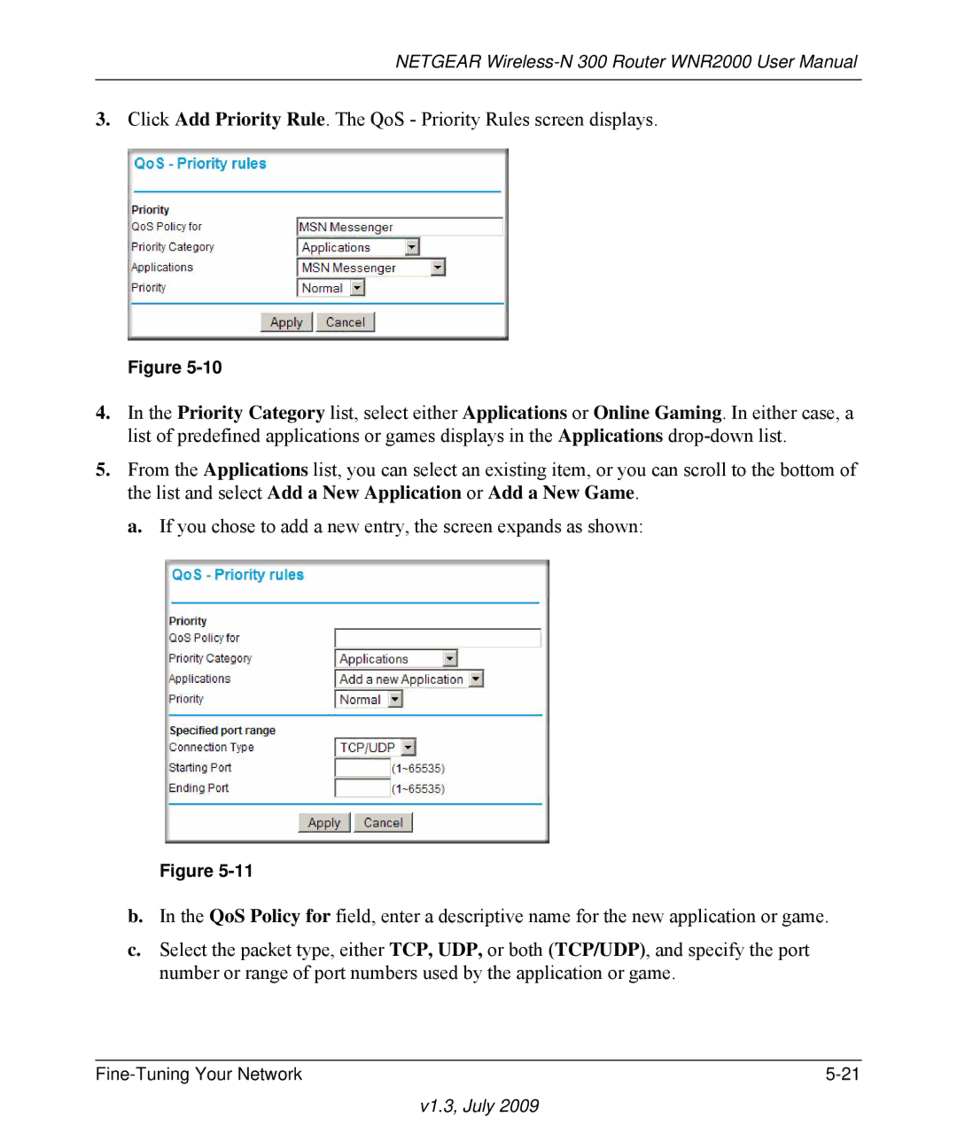 NETGEAR WNR2000 manual V1.3, July 