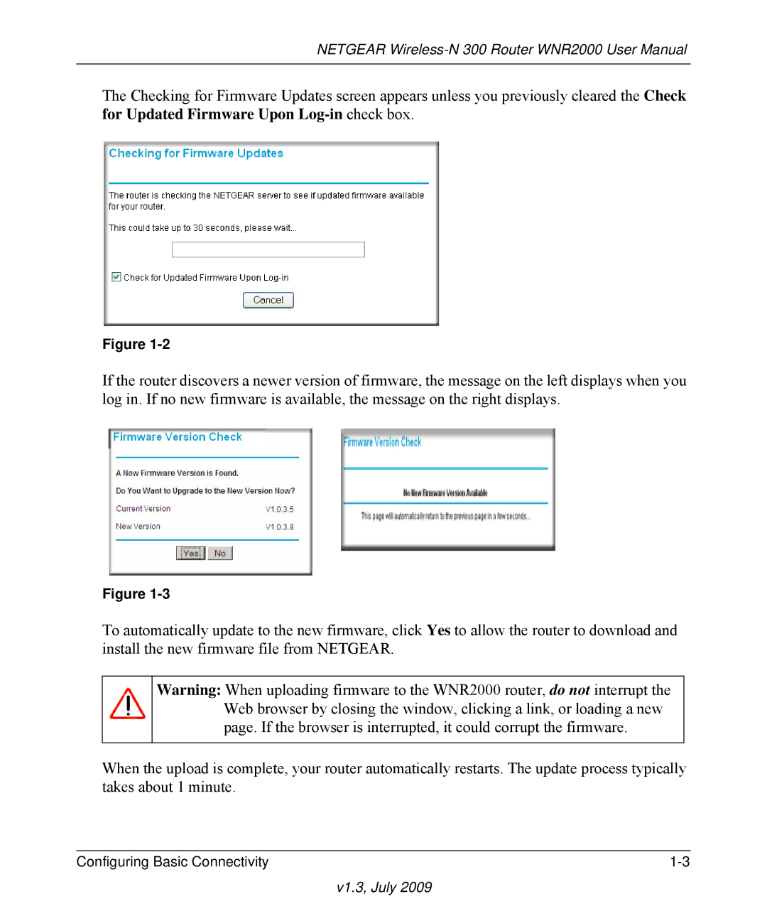 NETGEAR WNR2000 manual V1.3, July 