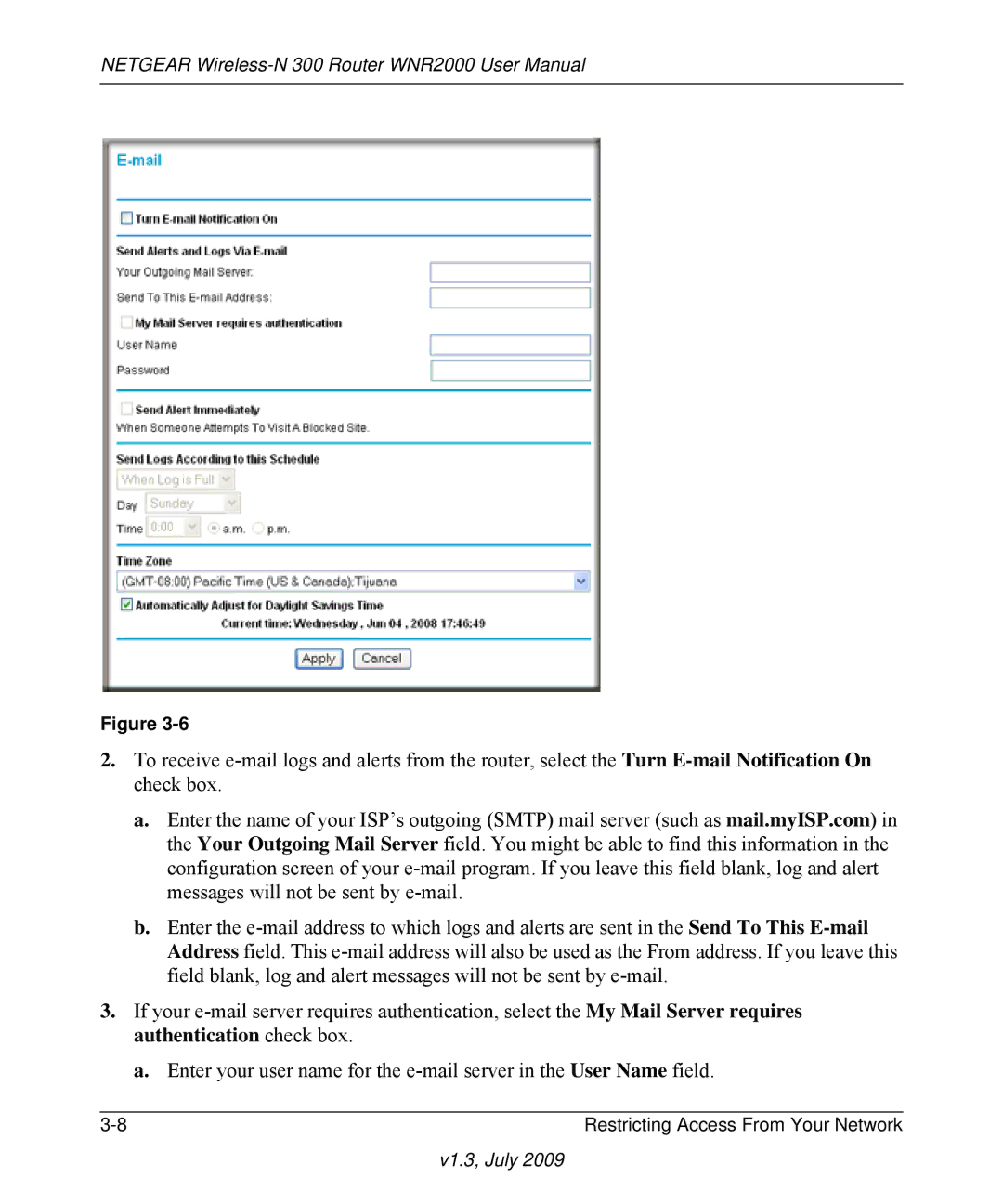 NETGEAR WNR2000 manual V1.3, July 