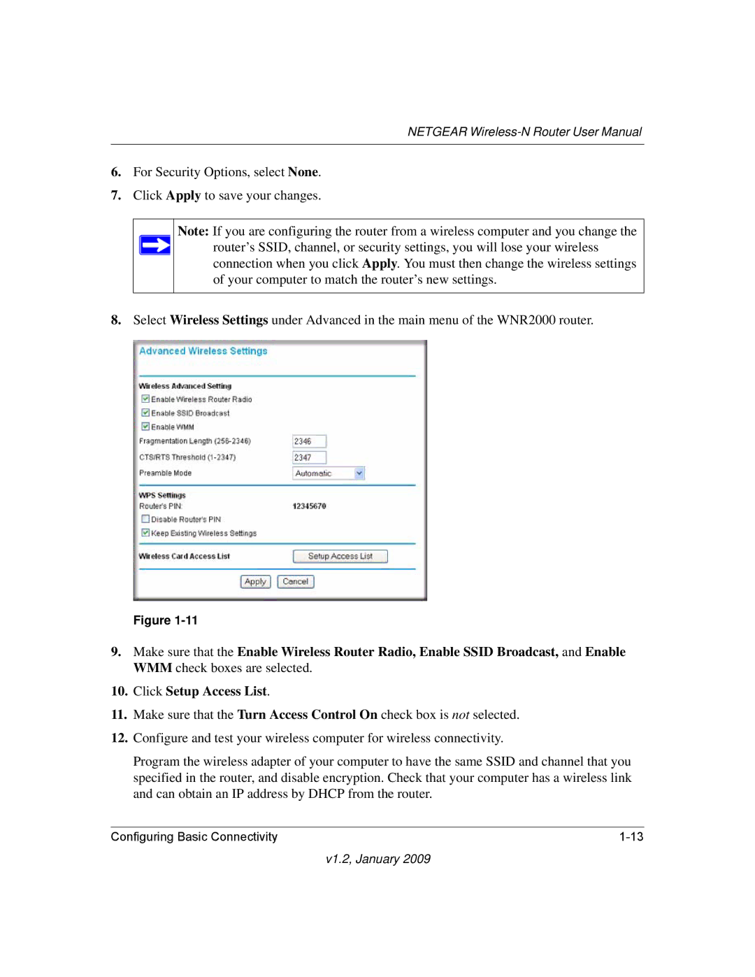 NETGEAR WNR2000 user manual V1.2, January 