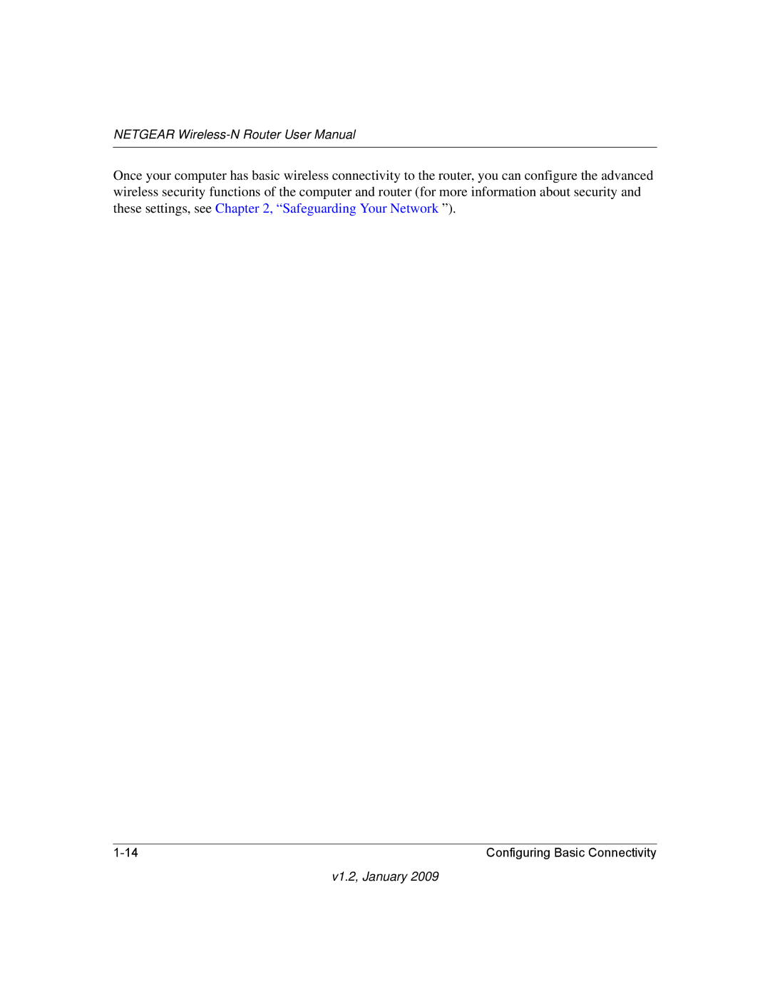 NETGEAR WNR2000 user manual V1.2, January 